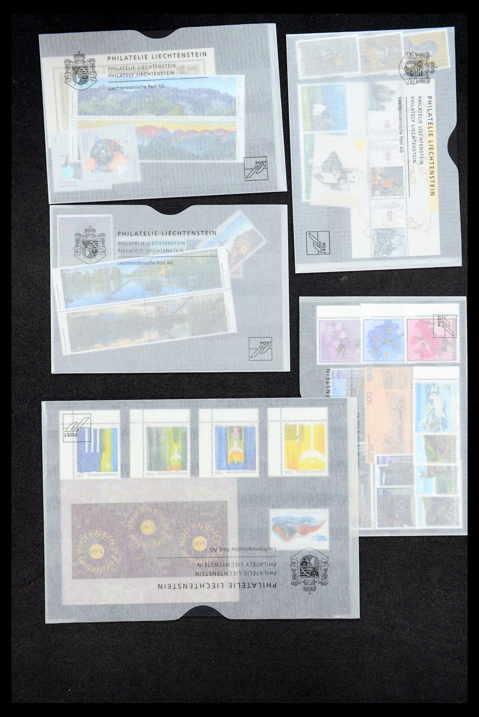 35586 245 - Stamp Collection 35586 Liechtenstein 1912-2021!