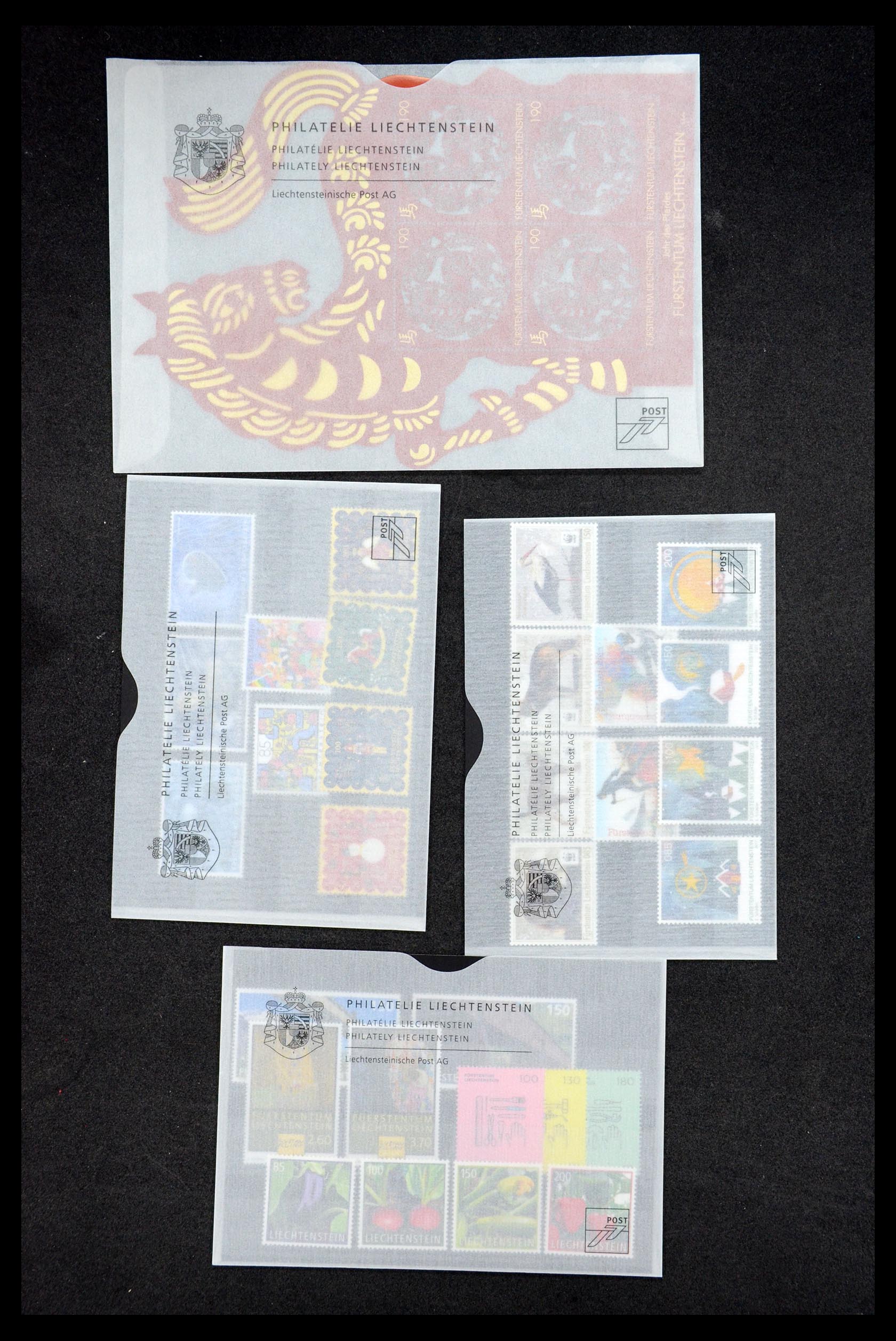 35586 246 - Stamp Collection 35586 Liechtenstein 1912-2021!
