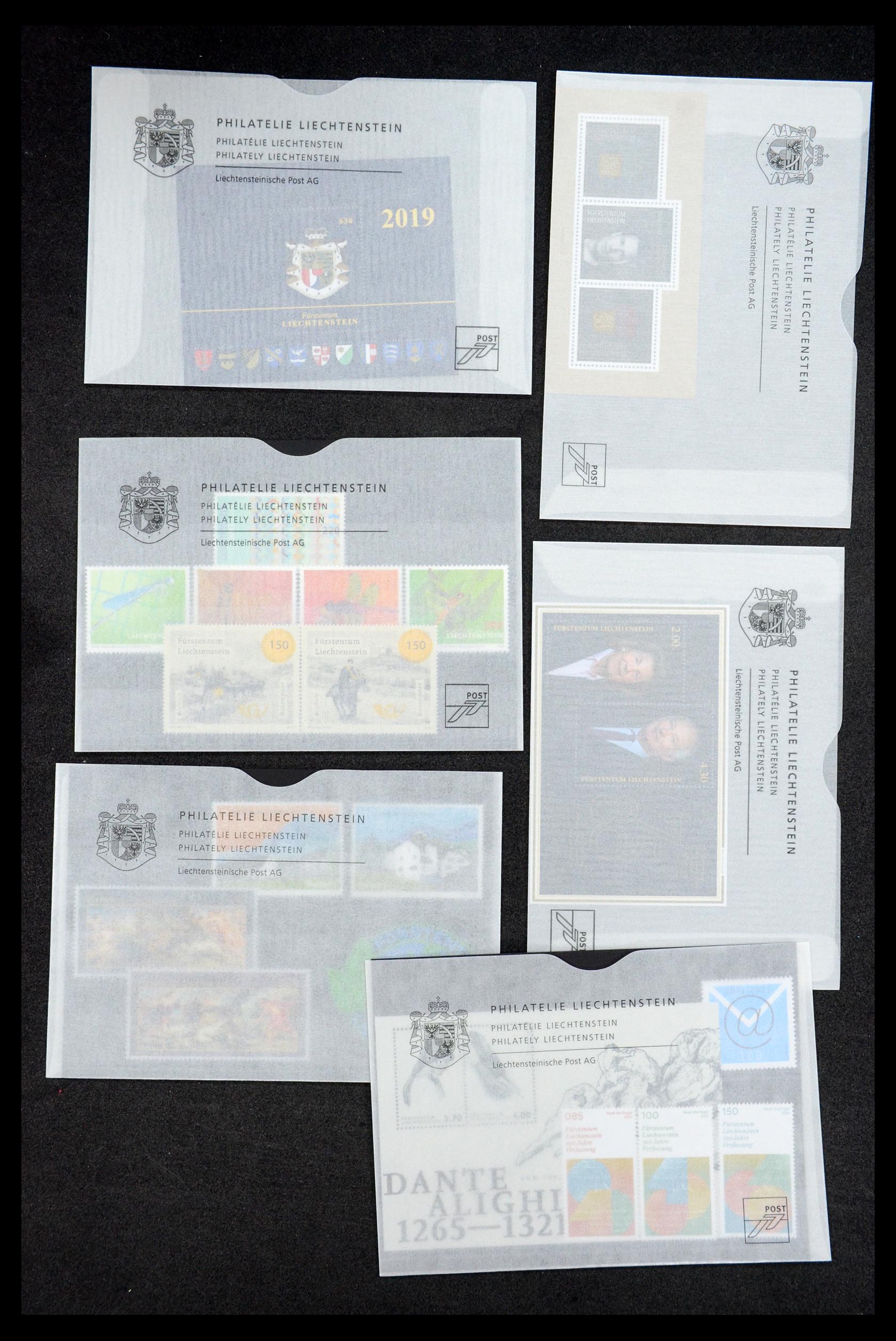 35586 247 - Stamp Collection 35586 Liechtenstein 1912-2021!
