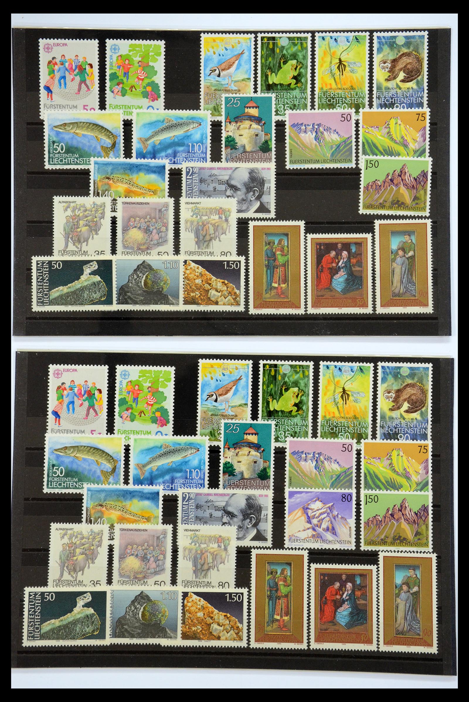 35586 265 - Stamp Collection 35586 Liechtenstein 1912-2021!