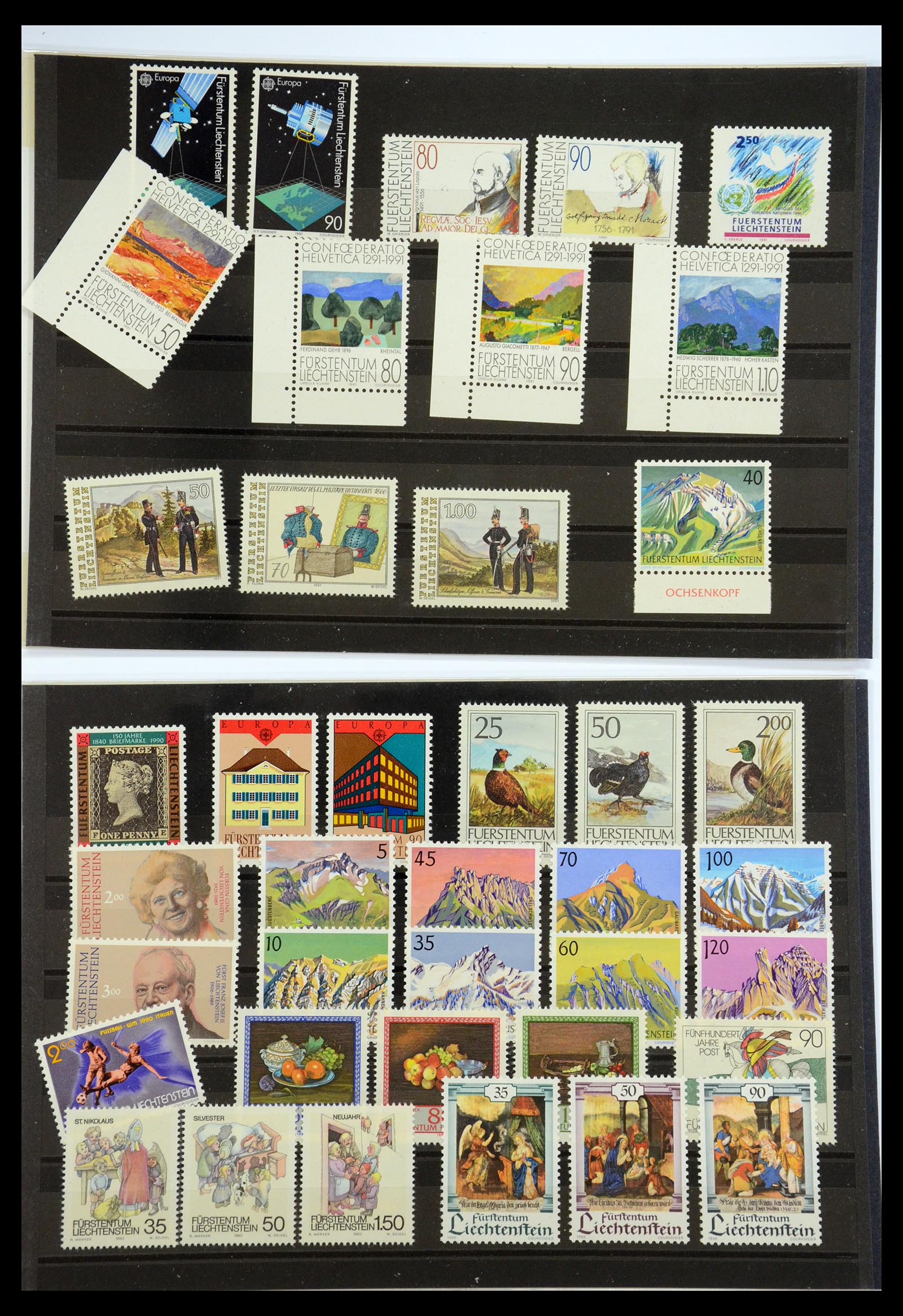 35586 269 - Stamp Collection 35586 Liechtenstein 1912-2021!