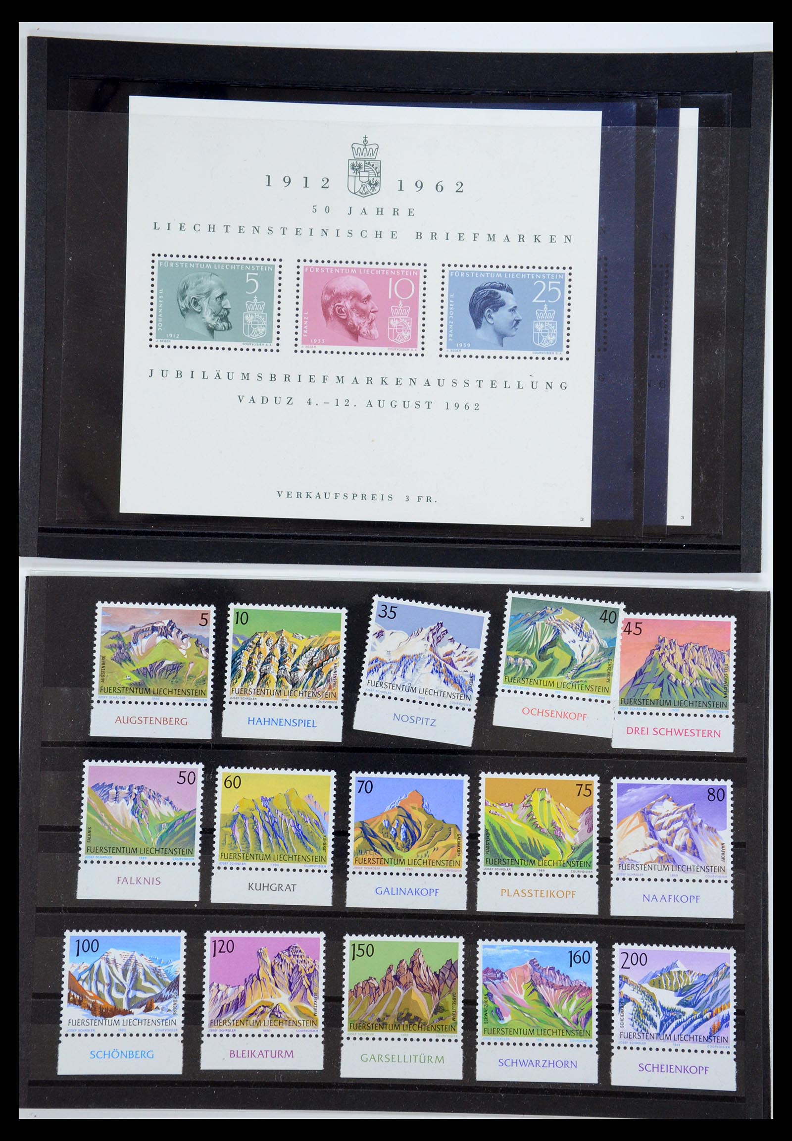35586 273 - Postzegelverzameling 35586 Liechtenstein 1912-2021!