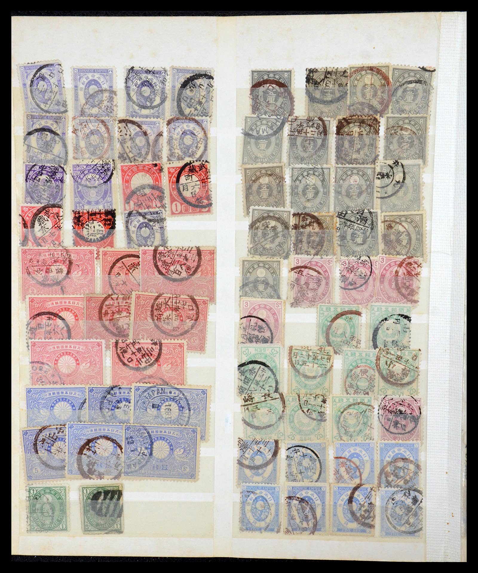 35589 003 - Postzegelverzameling 35589 Japan 1872-1930.