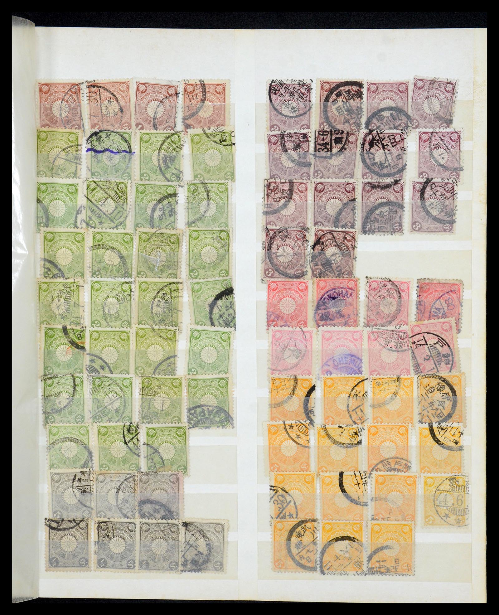 35589 006 - Postzegelverzameling 35589 Japan 1872-1930.
