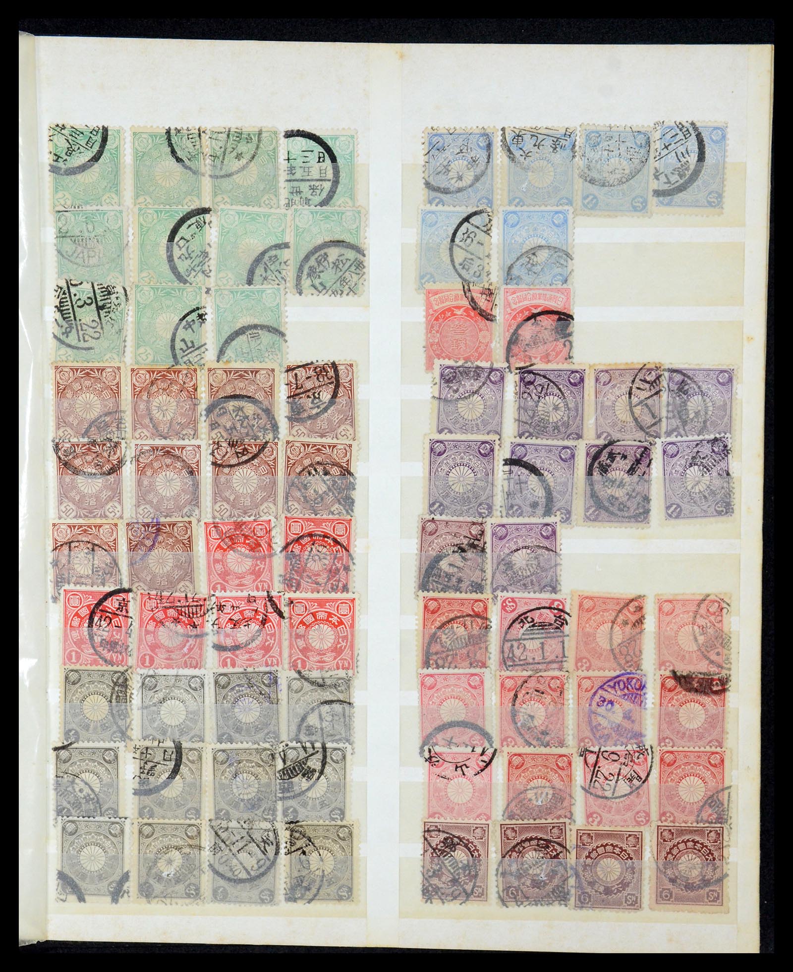 35589 009 - Postzegelverzameling 35589 Japan 1872-1930.