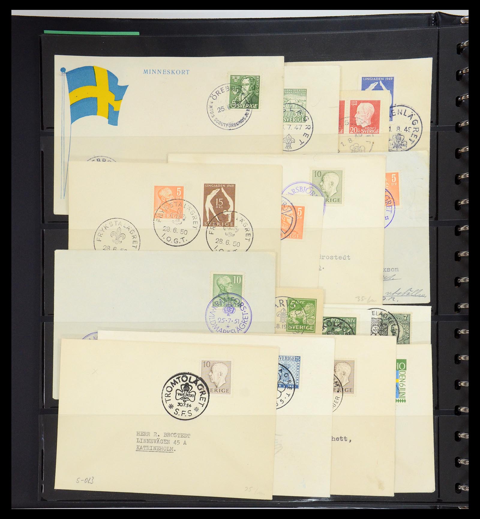 35591 005 - Postzegelverzameling 35591 Scouting 1920-2010.