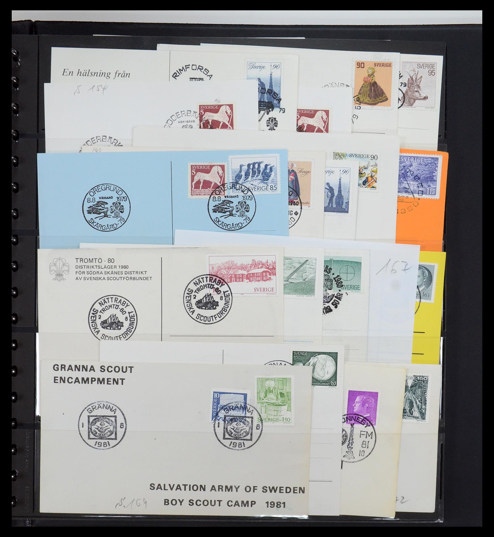 35591 014 - Postzegelverzameling 35591 Scouting 1920-2010.