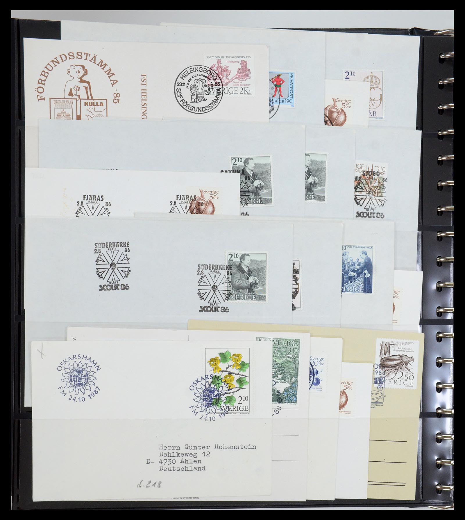 35591 017 - Postzegelverzameling 35591 Scouting 1920-2010.