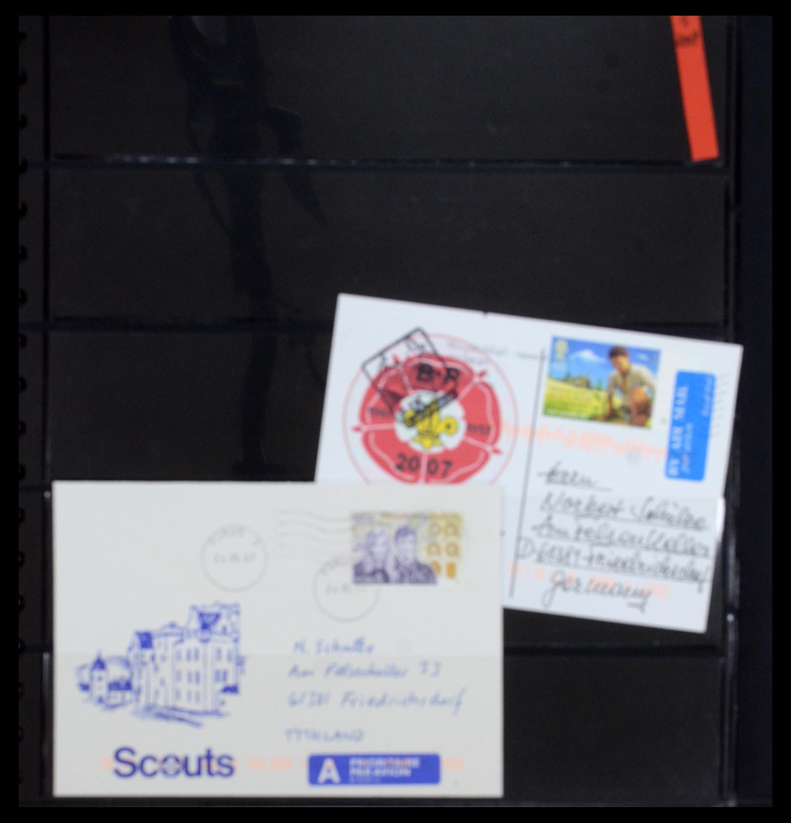 35591 047 - Postzegelverzameling 35591 Scouting 1920-2010.