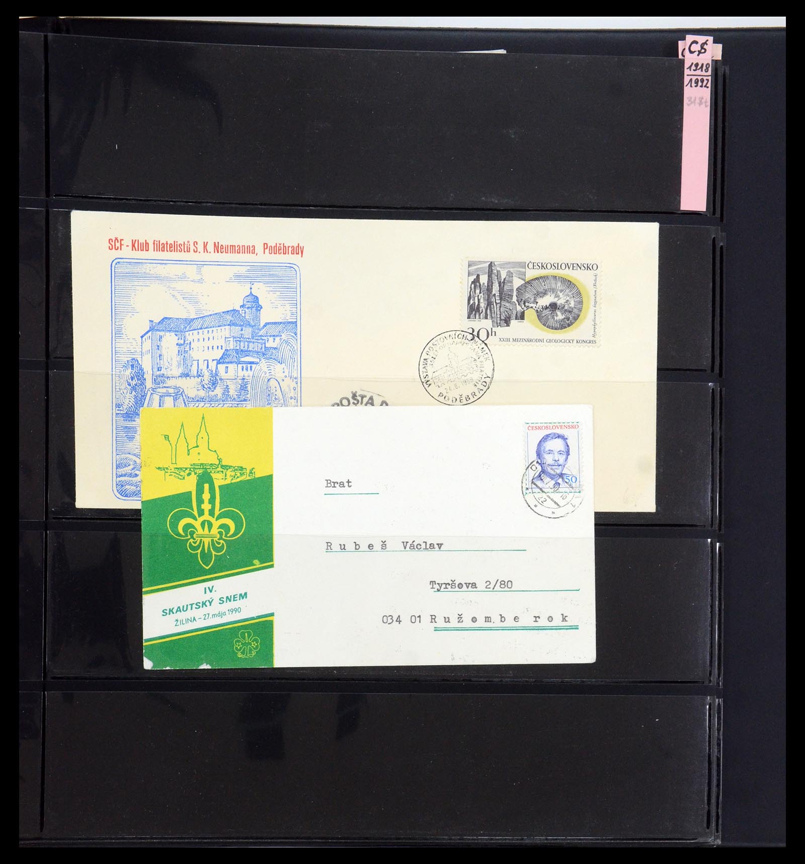 35591 055 - Postzegelverzameling 35591 Scouting 1920-2010.