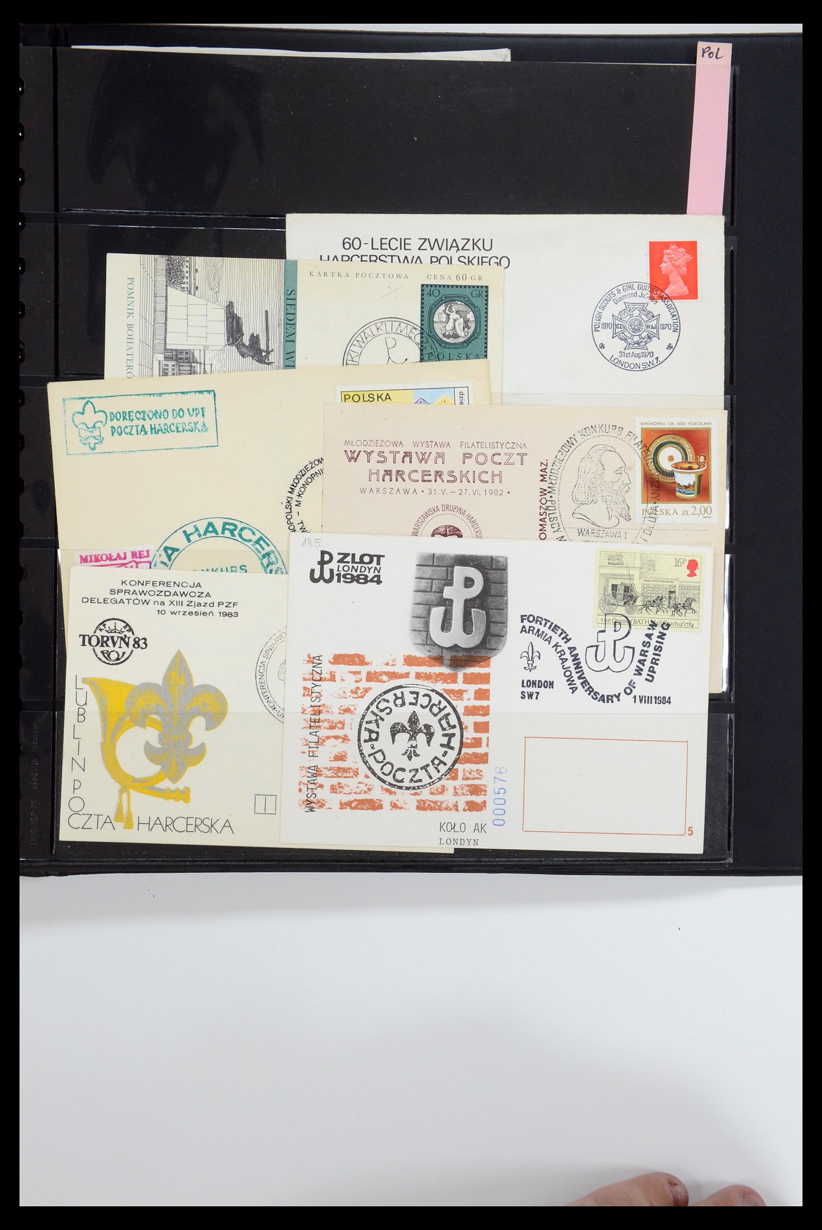 35591 057 - Postzegelverzameling 35591 Scouting 1920-2010.