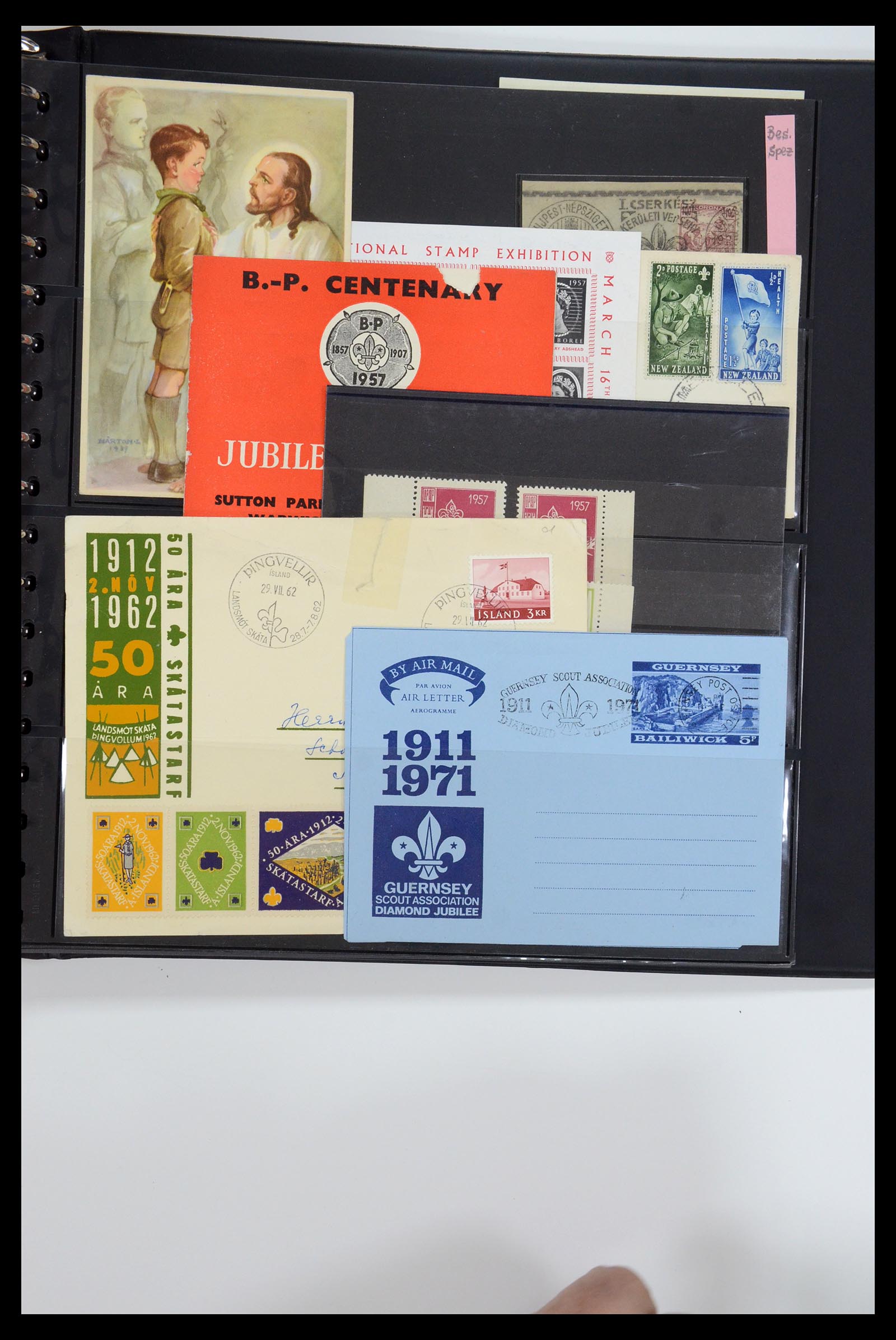 35591 059 - Postzegelverzameling 35591 Scouting 1920-2010.