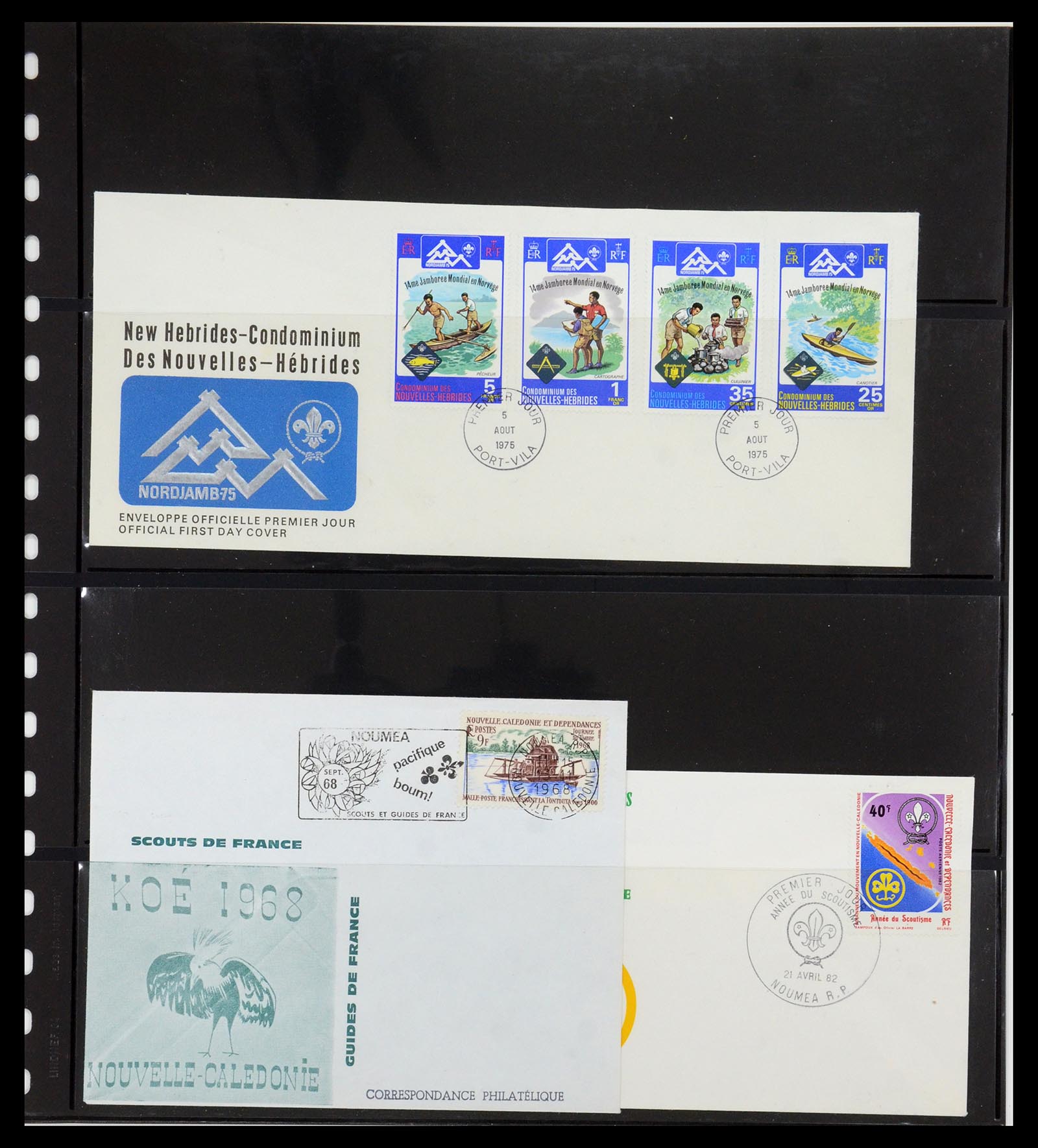 35591 133 - Stamp Collection 35591 Scouting 1920-2010.