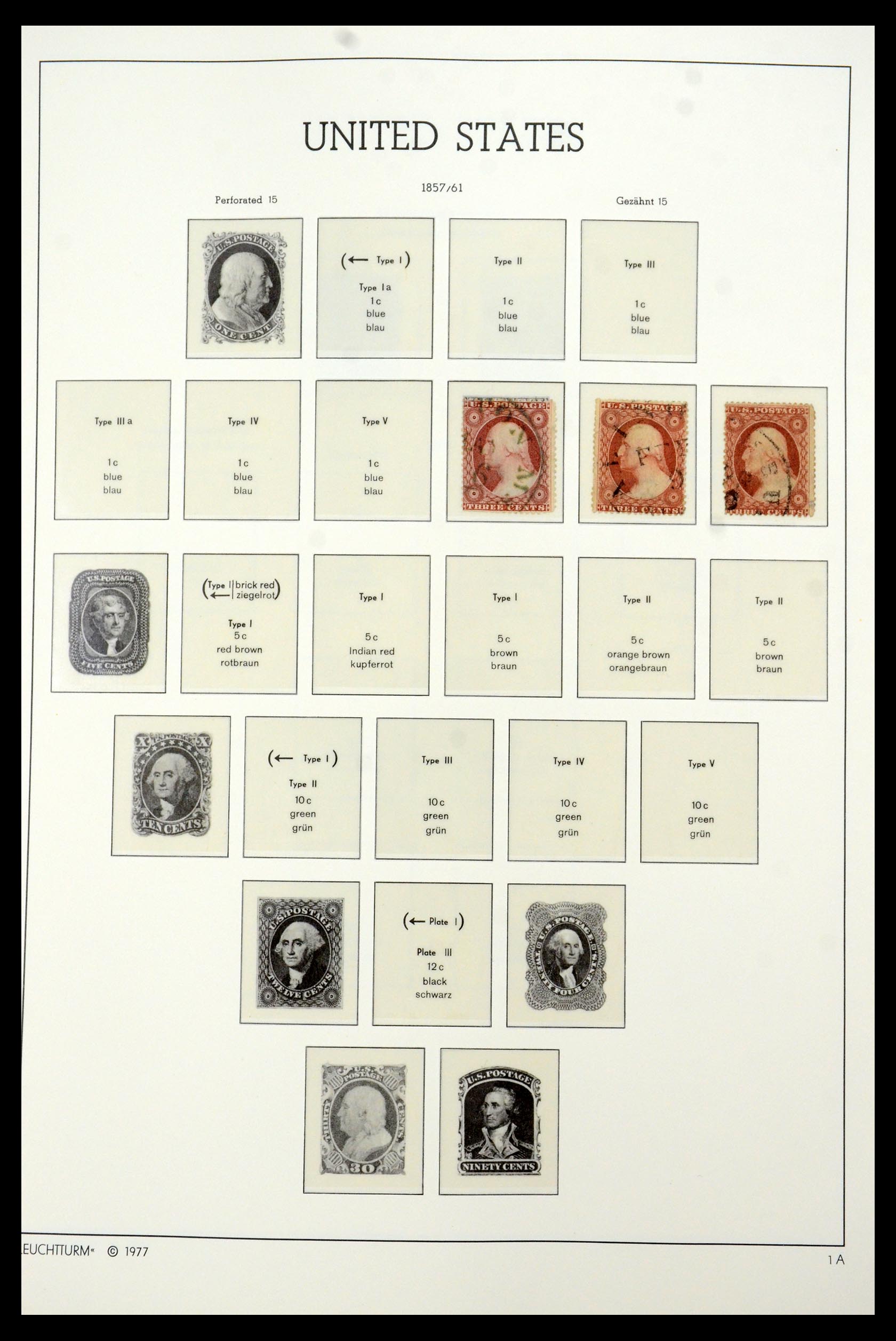35592 002 - Postzegelverzameling 35592 USA 1851-1985.