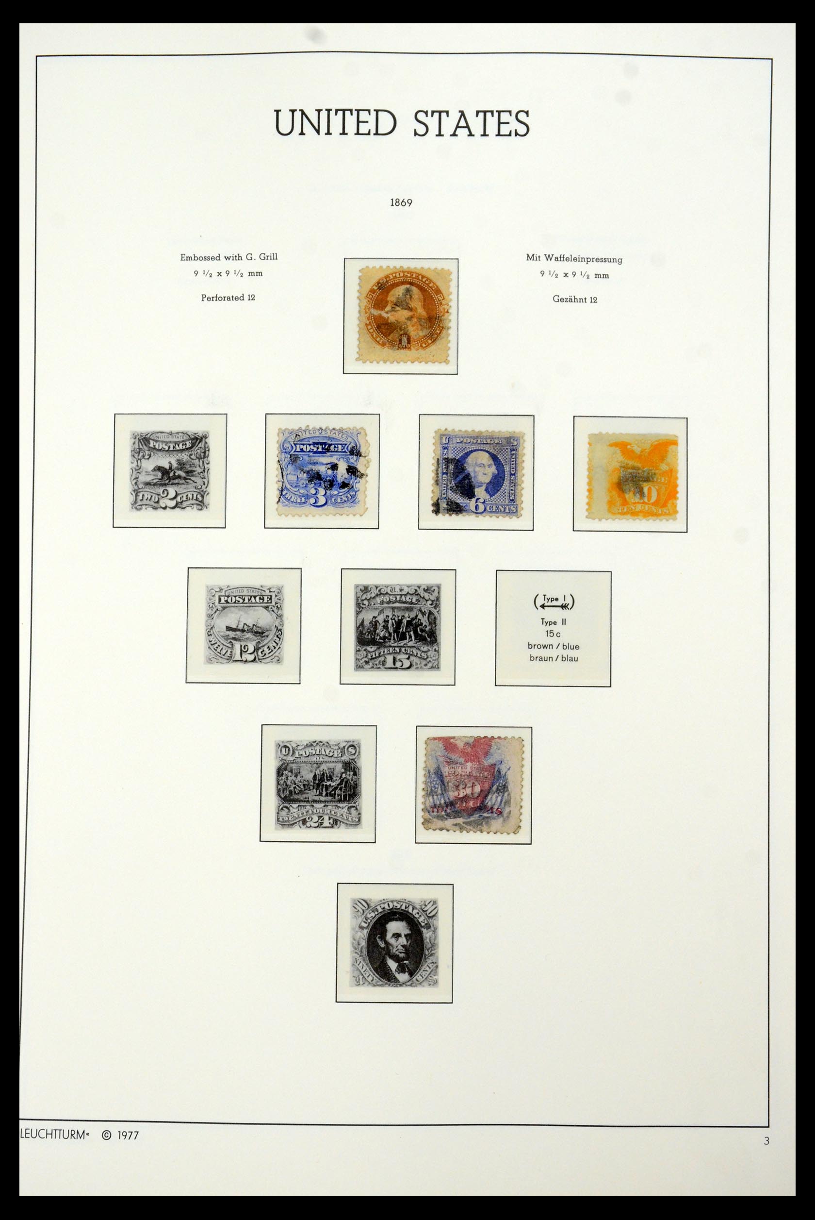 35592 005 - Postzegelverzameling 35592 USA 1851-1985.