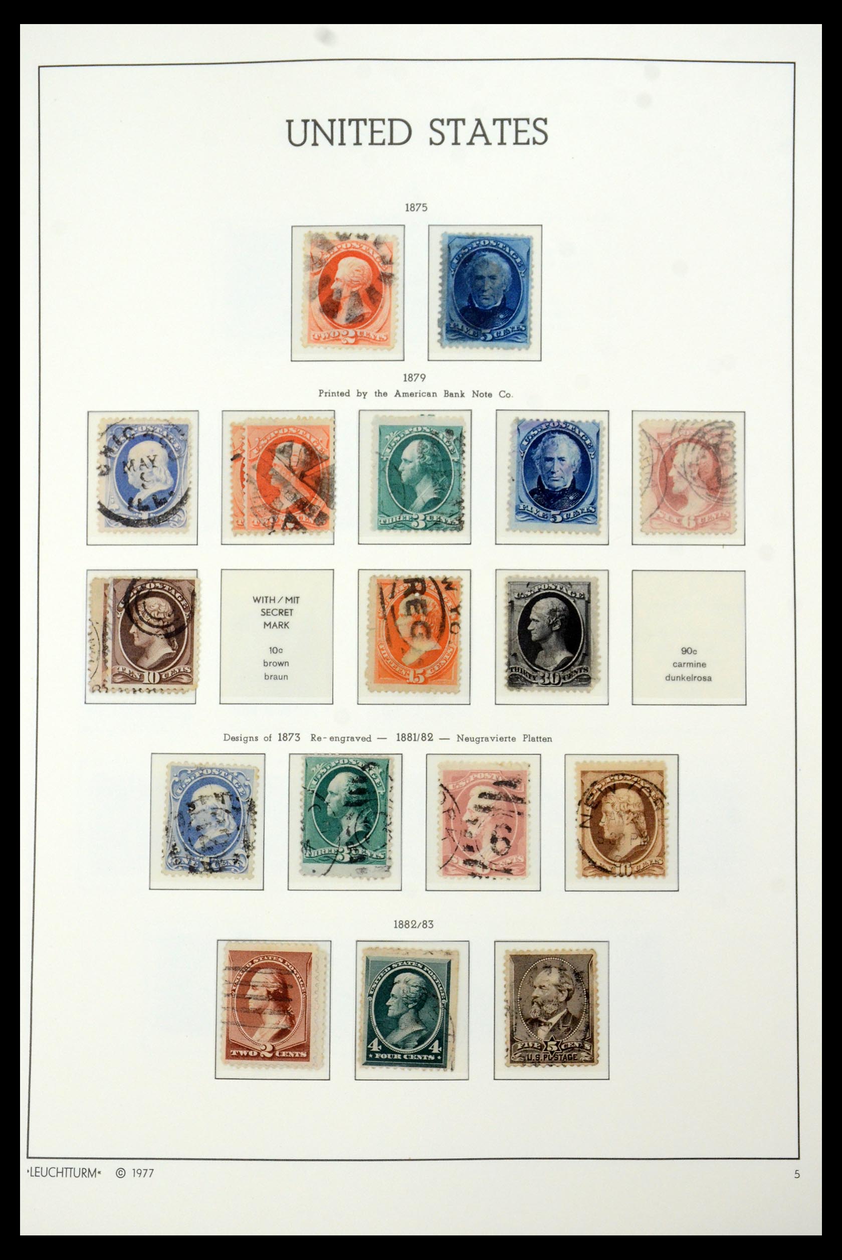 35592 008 - Stamp Collection 35592 USA 1851-1985.
