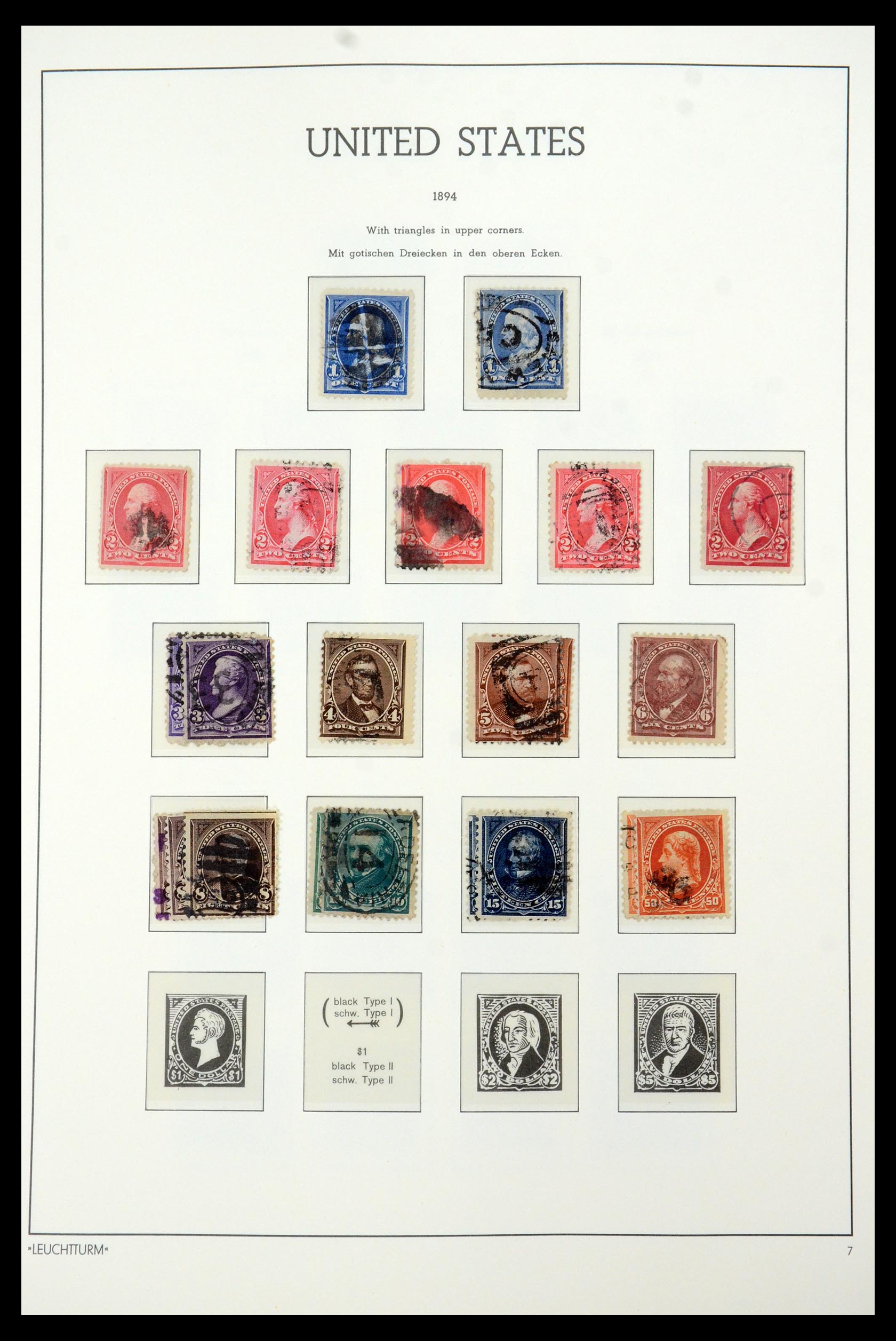 35592 010 - Postzegelverzameling 35592 USA 1851-1985.