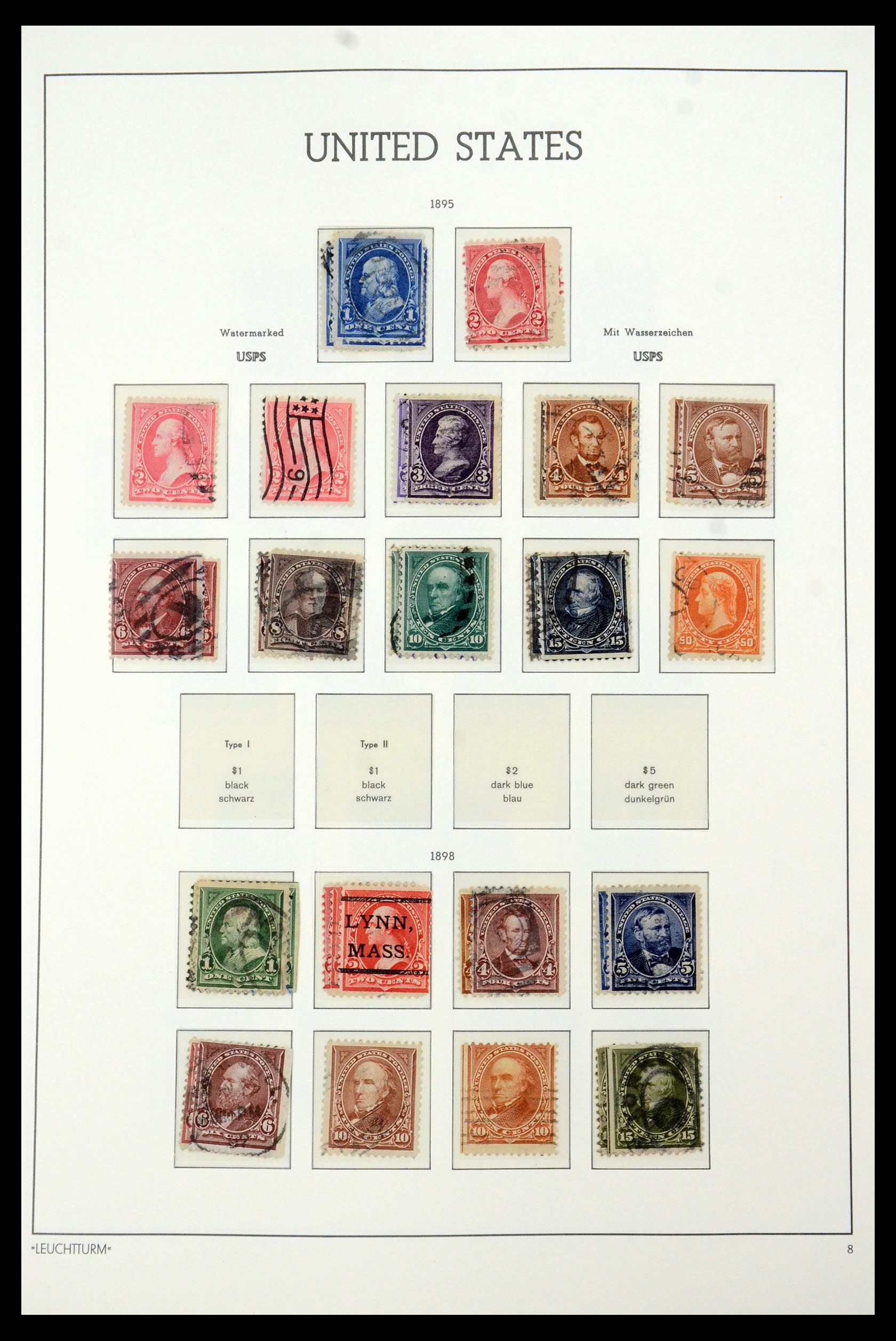 35592 011 - Stamp Collection 35592 USA 1851-1985.