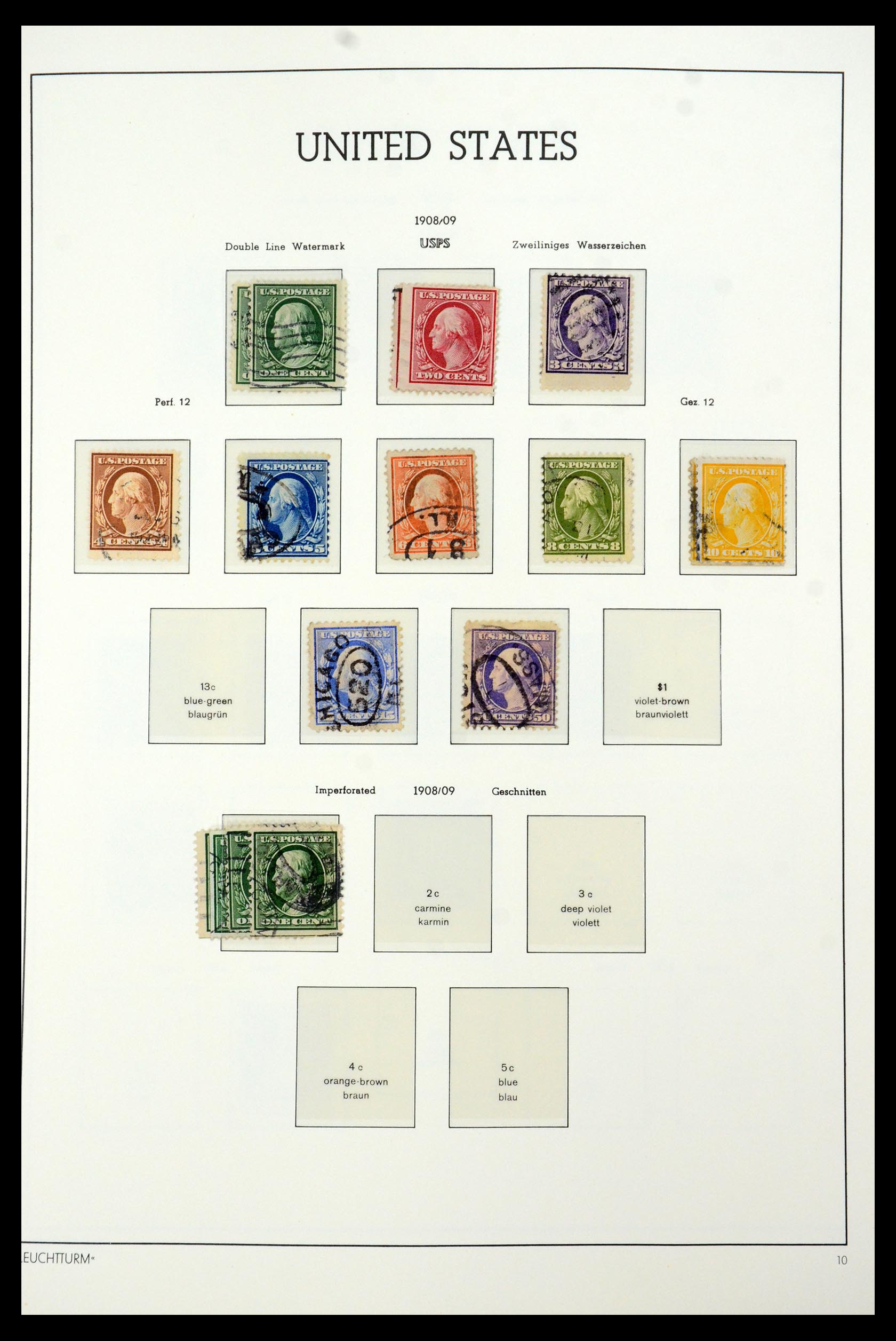 35592 013 - Stamp Collection 35592 USA 1851-1985.