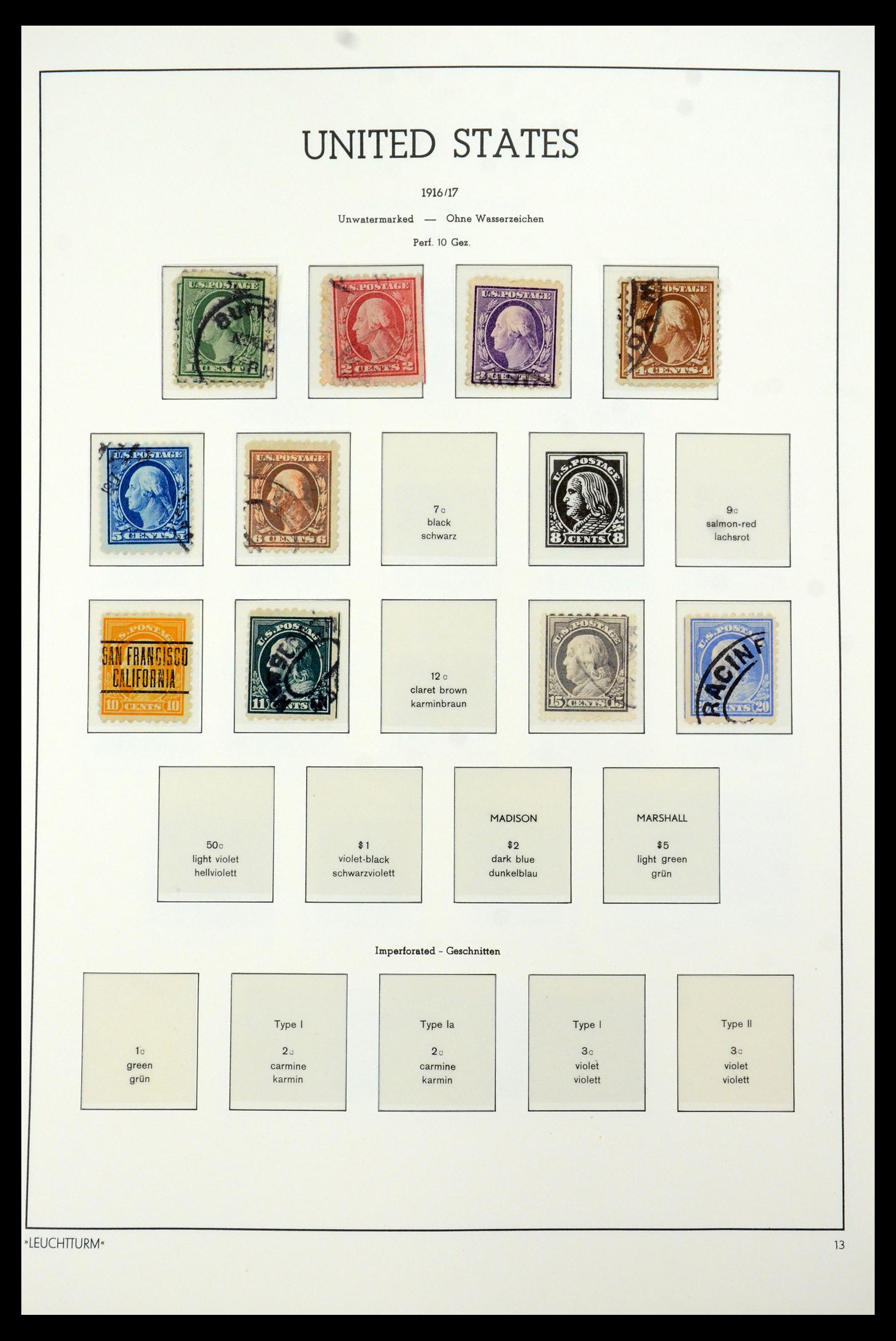 35592 016 - Postzegelverzameling 35592 USA 1851-1985.