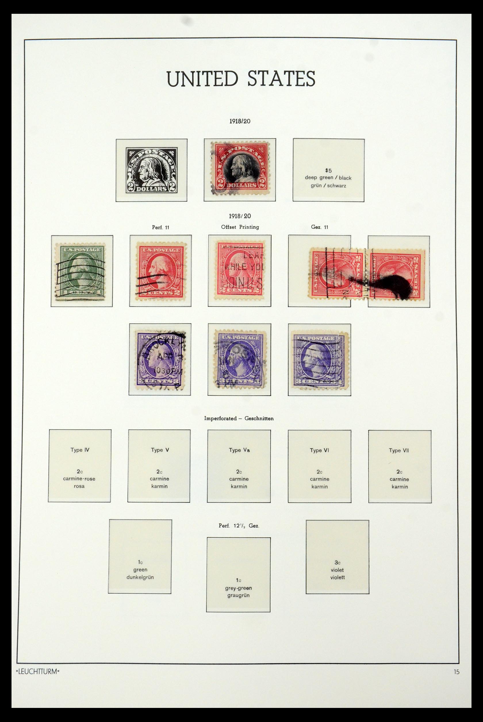 35592 018 - Stamp Collection 35592 USA 1851-1985.