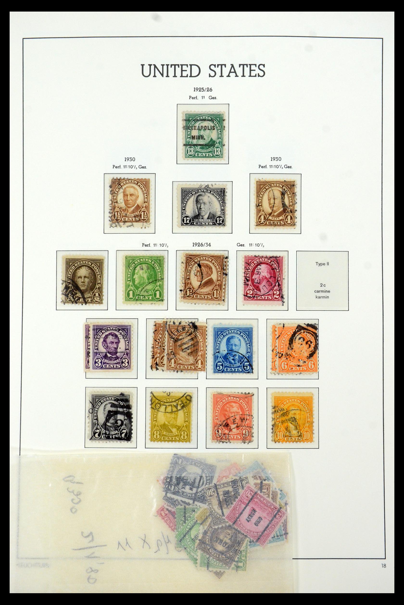 35592 022 - Stamp Collection 35592 USA 1851-1985.