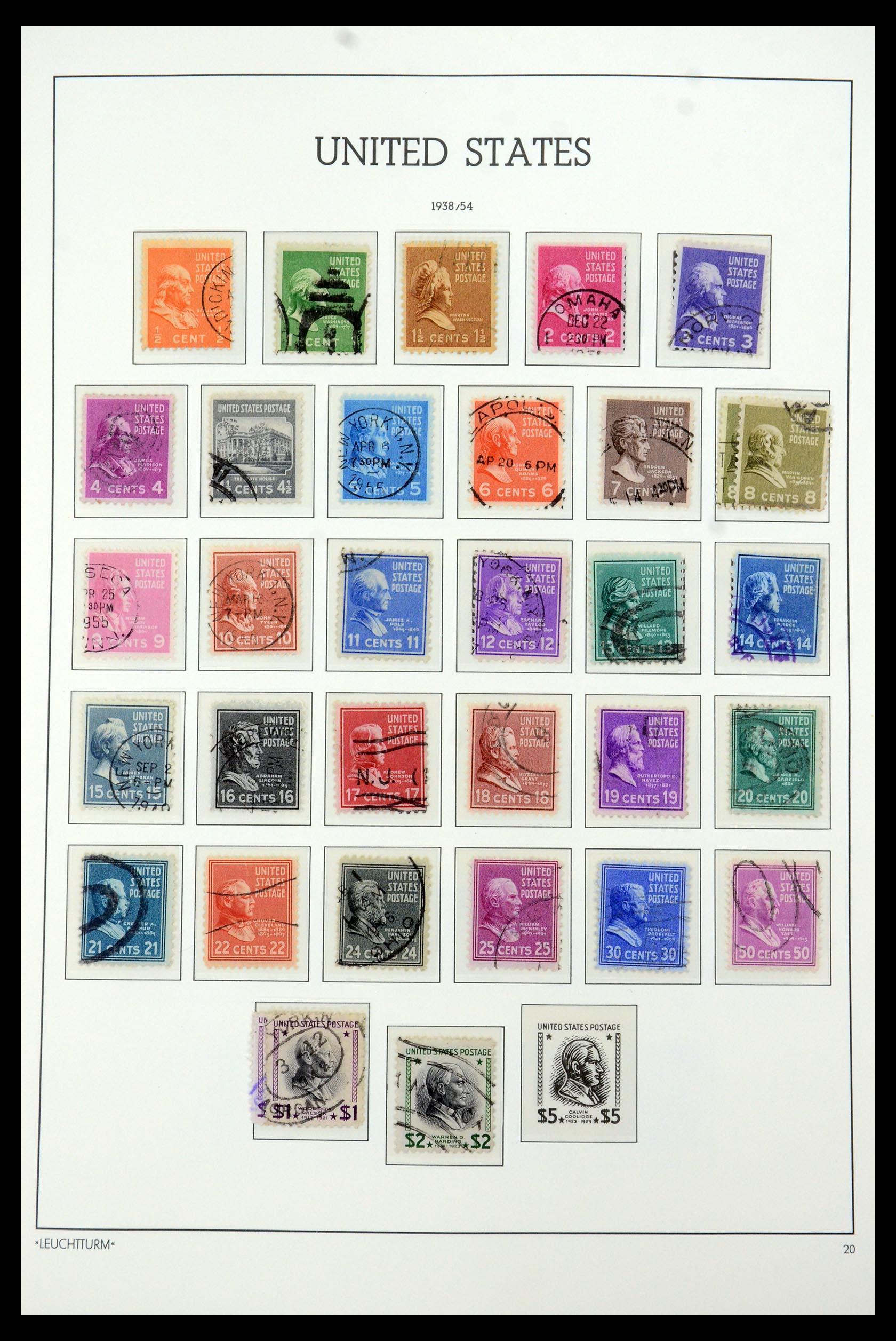 35592 024 - Postzegelverzameling 35592 USA 1851-1985.