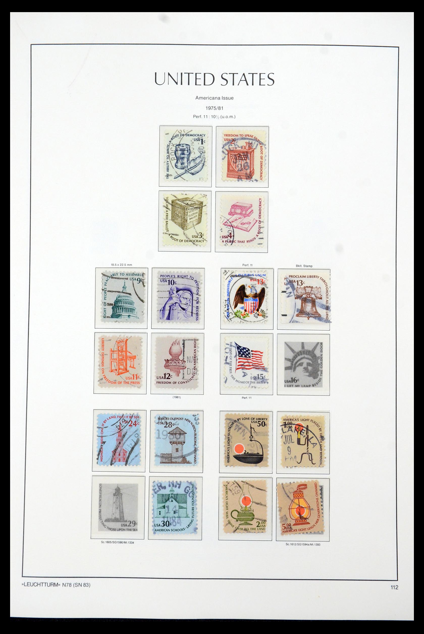 35592 029 - Stamp Collection 35592 USA 1851-1985.