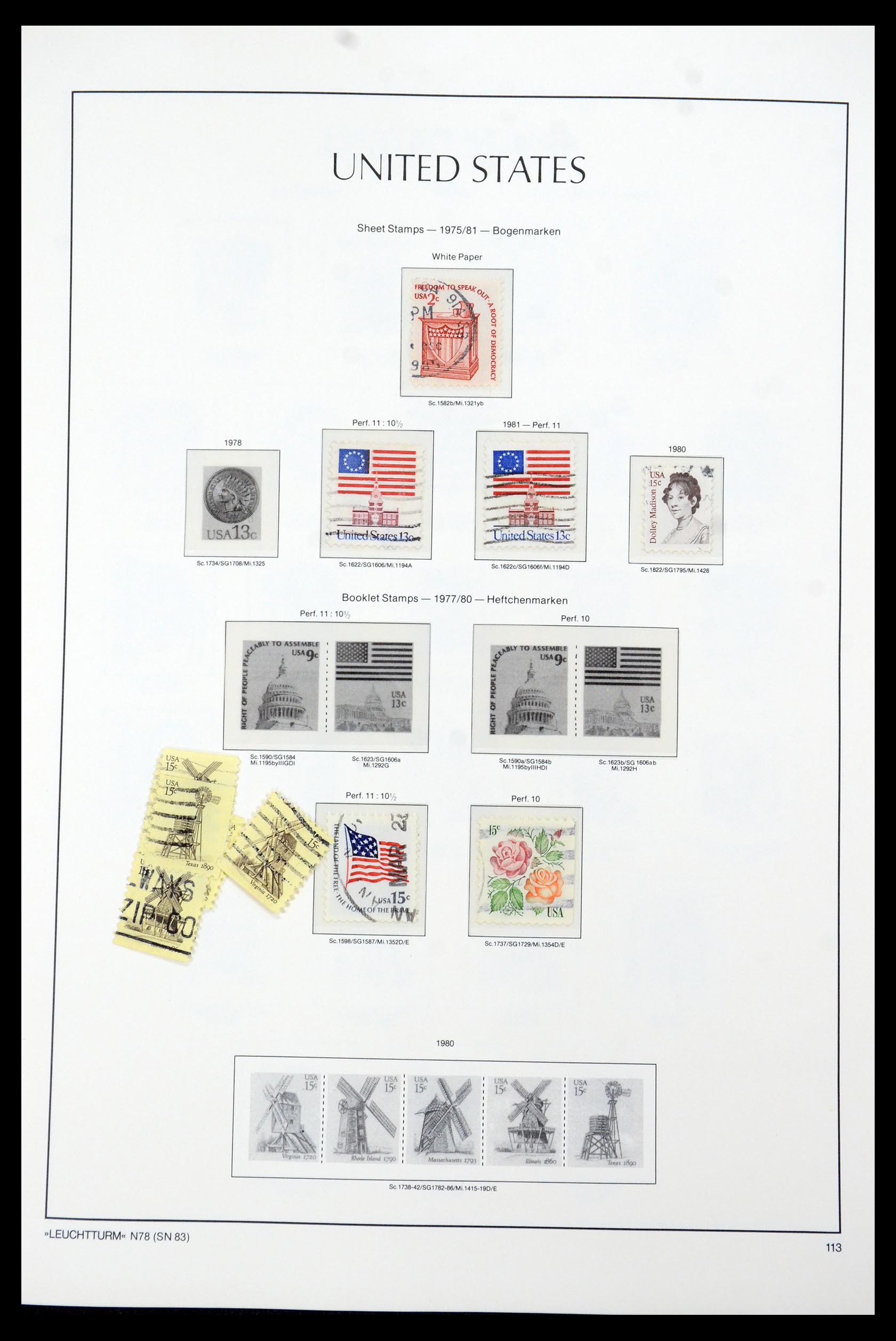 35592 030 - Stamp Collection 35592 USA 1851-1985.