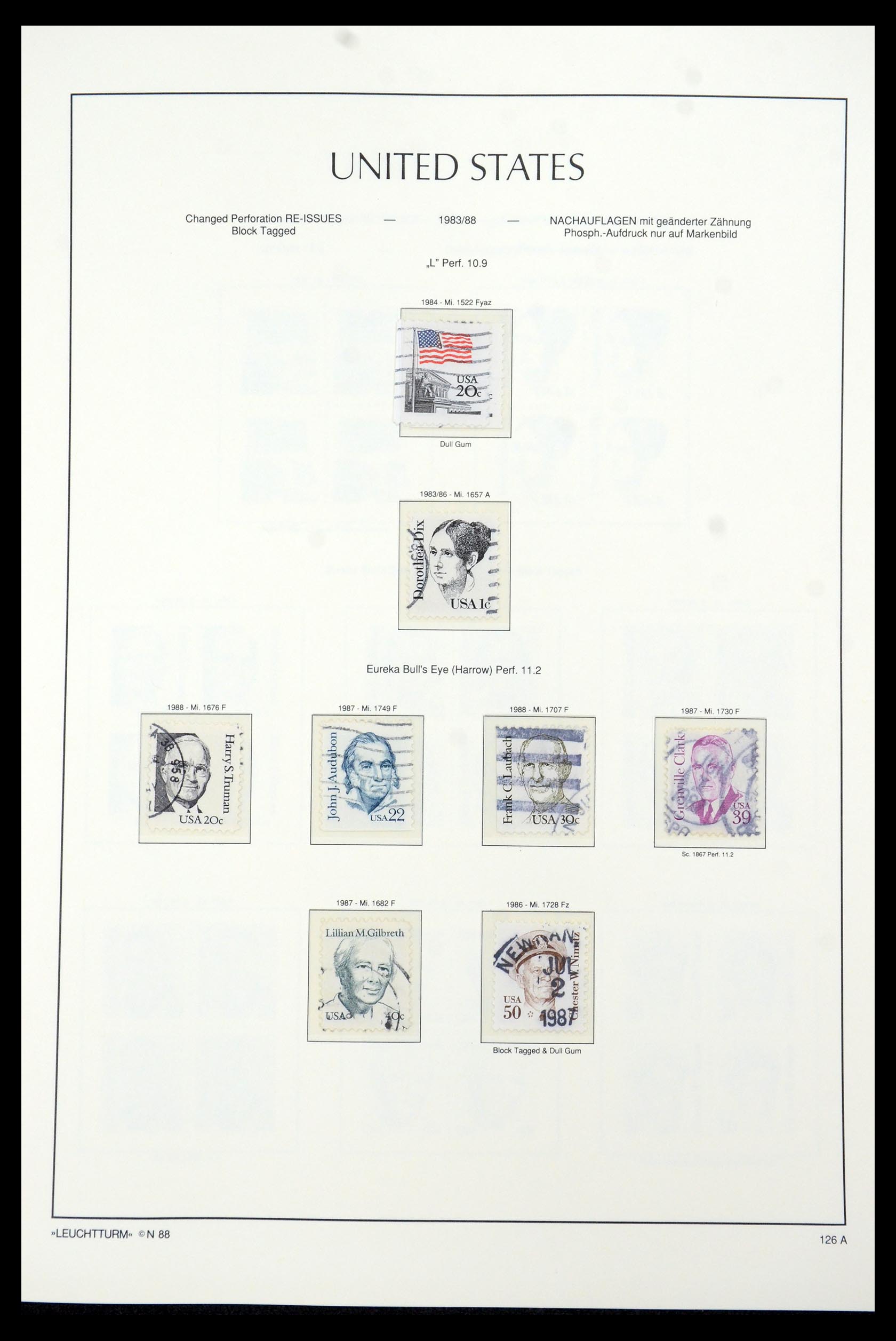 35592 032 - Postzegelverzameling 35592 USA 1851-1985.