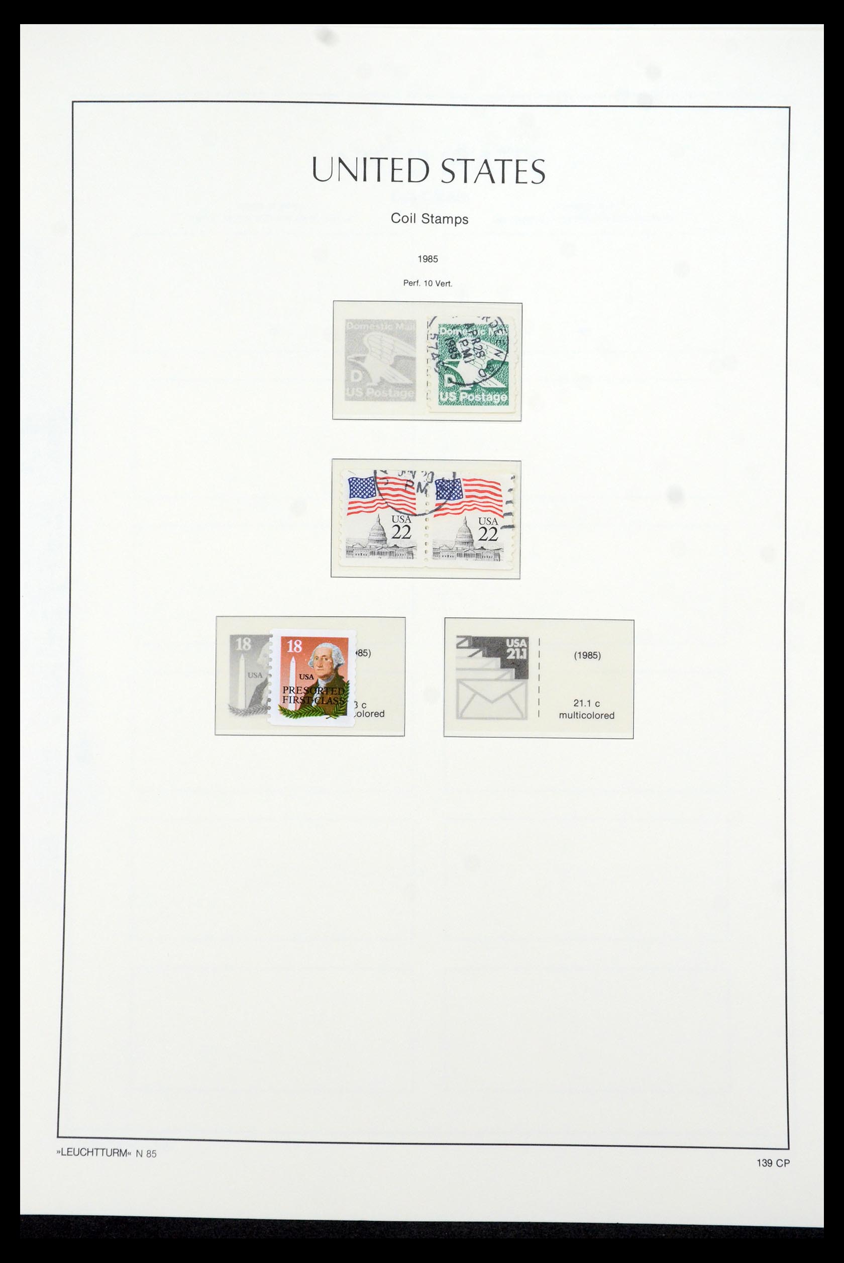 35592 058 - Postzegelverzameling 35592 USA 1851-1985.