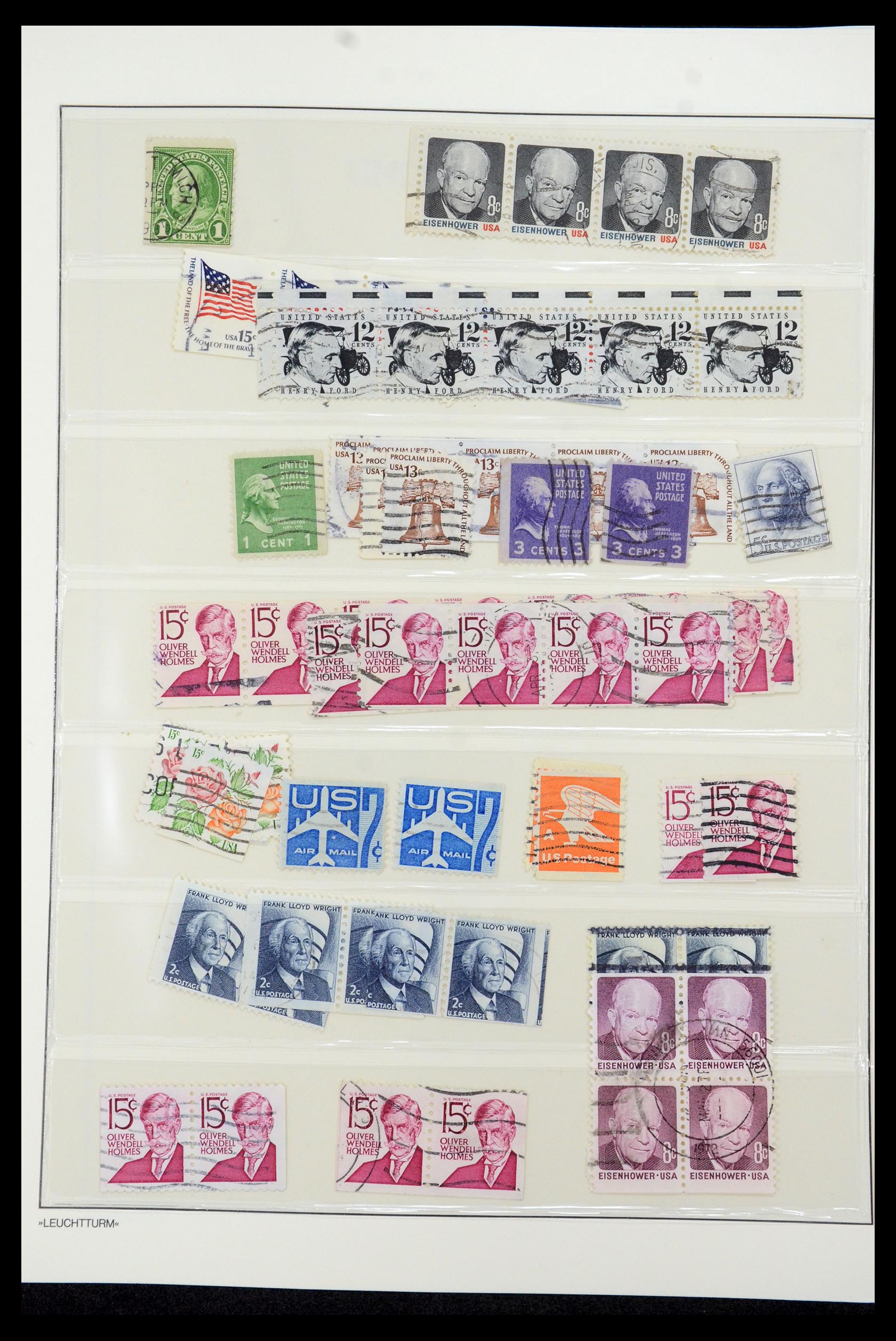 35592 060 - Postzegelverzameling 35592 USA 1851-1985.
