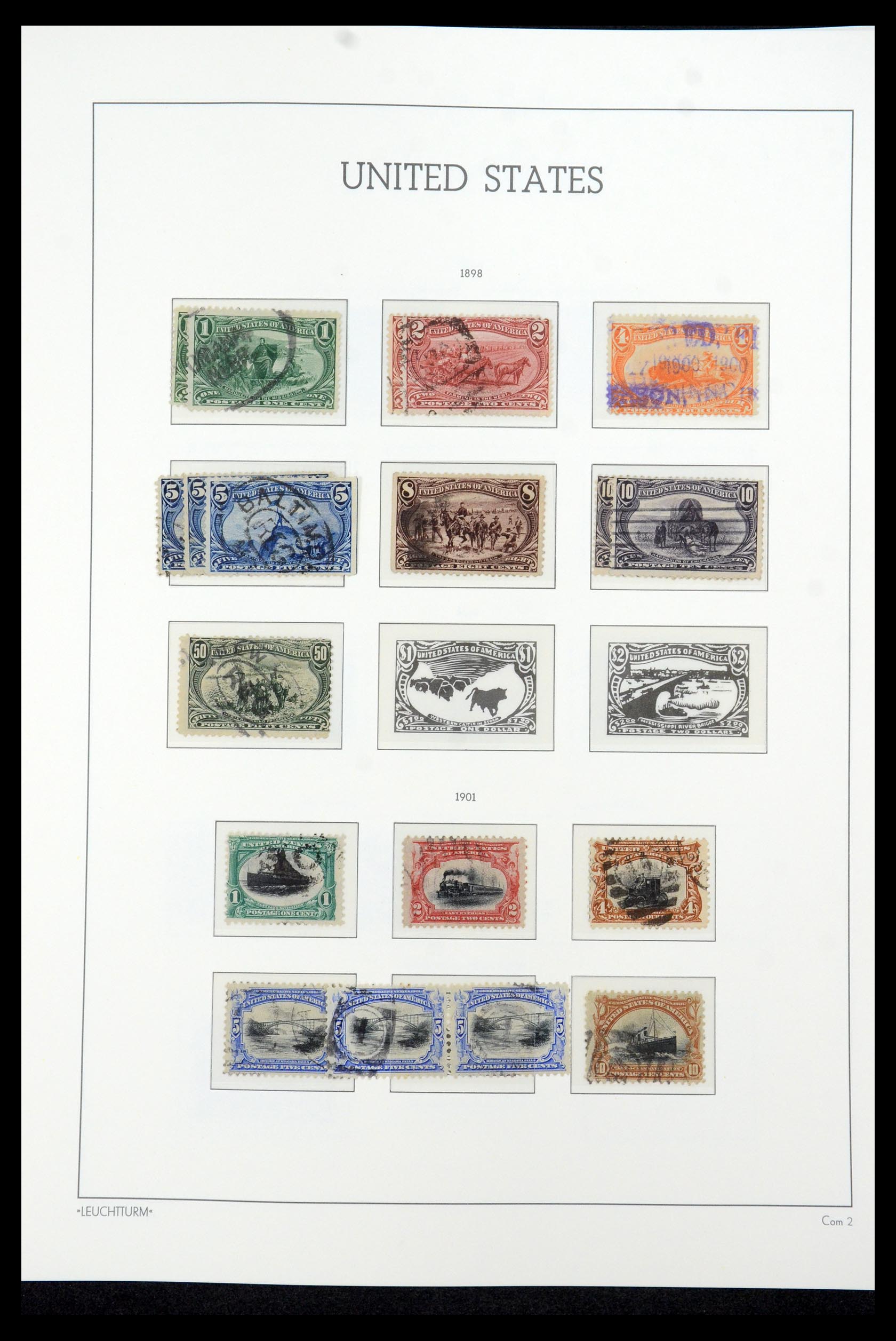 35592 064 - Postzegelverzameling 35592 USA 1851-1985.