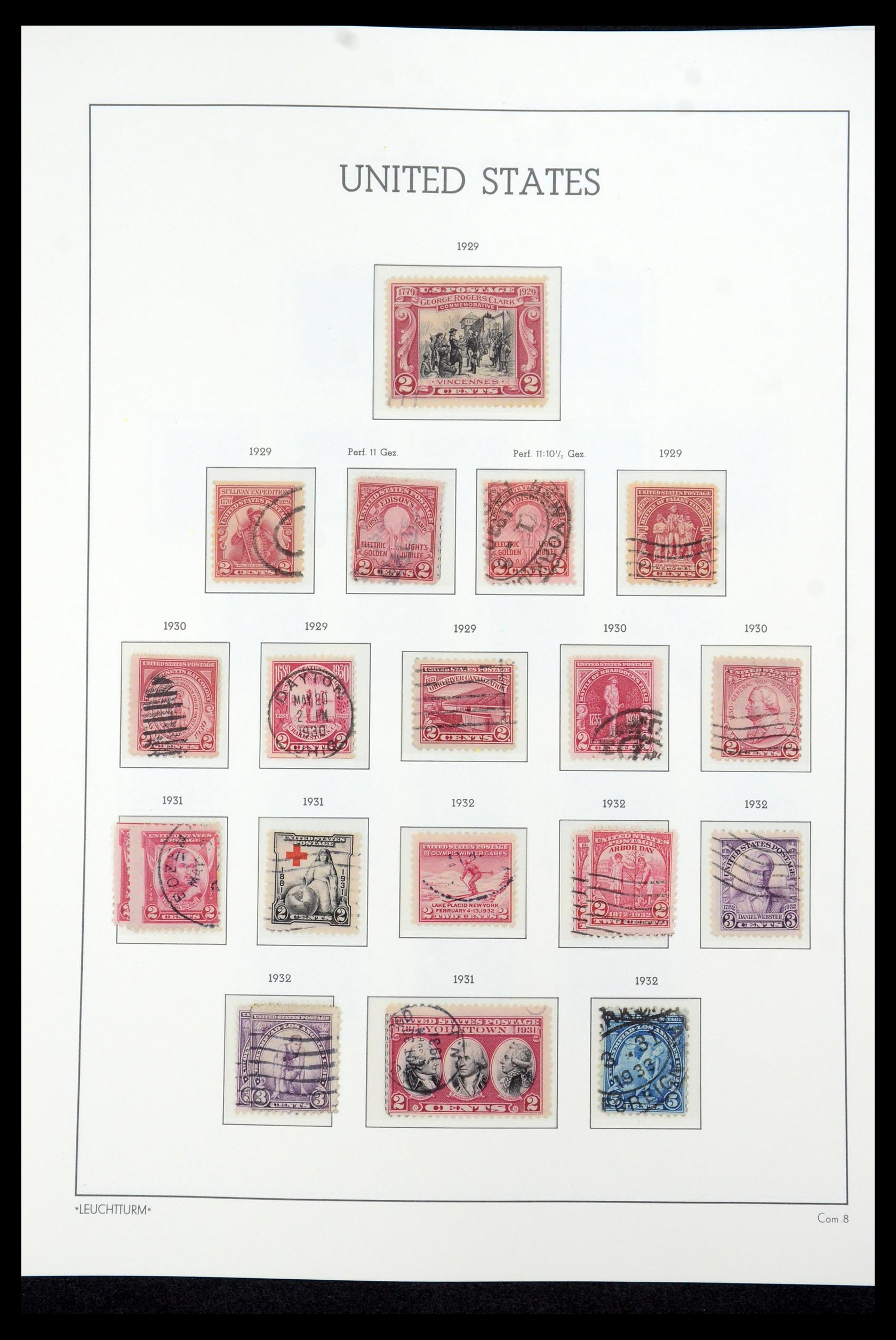 35592 068 - Postzegelverzameling 35592 USA 1851-1985.