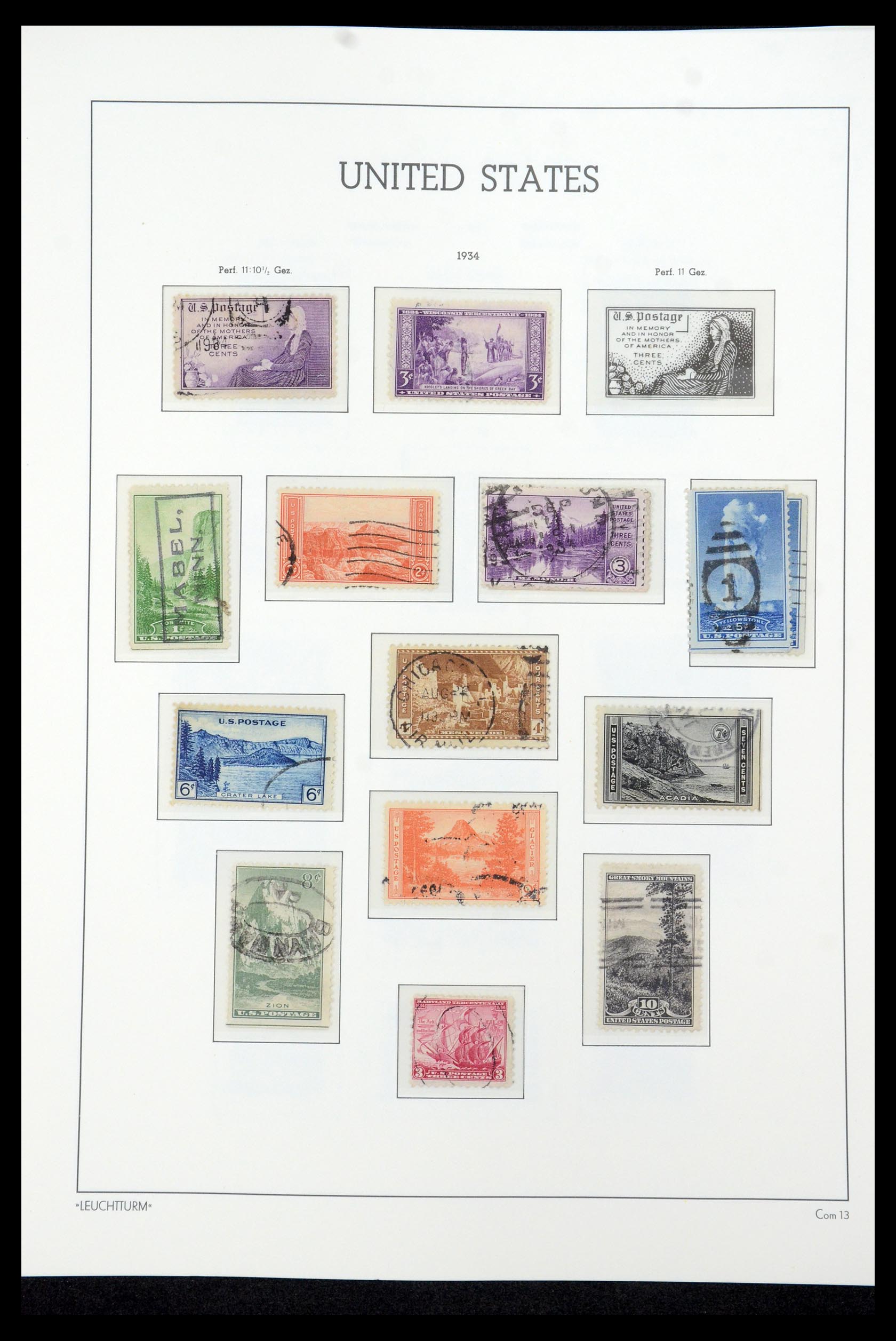 35592 070 - Postzegelverzameling 35592 USA 1851-1985.