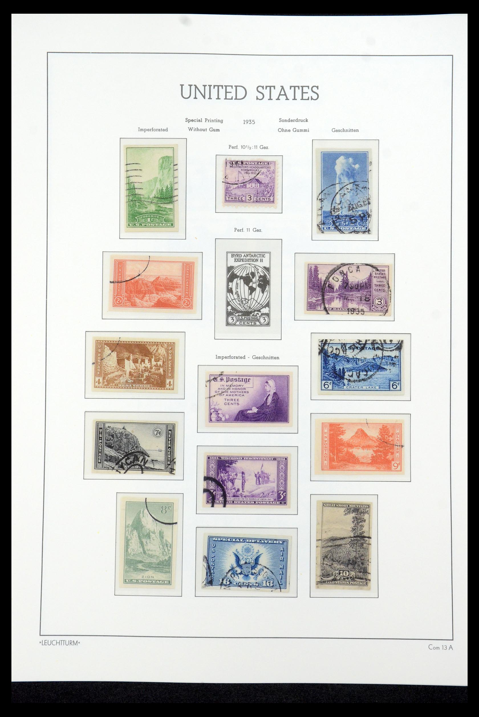 35592 071 - Postzegelverzameling 35592 USA 1851-1985.