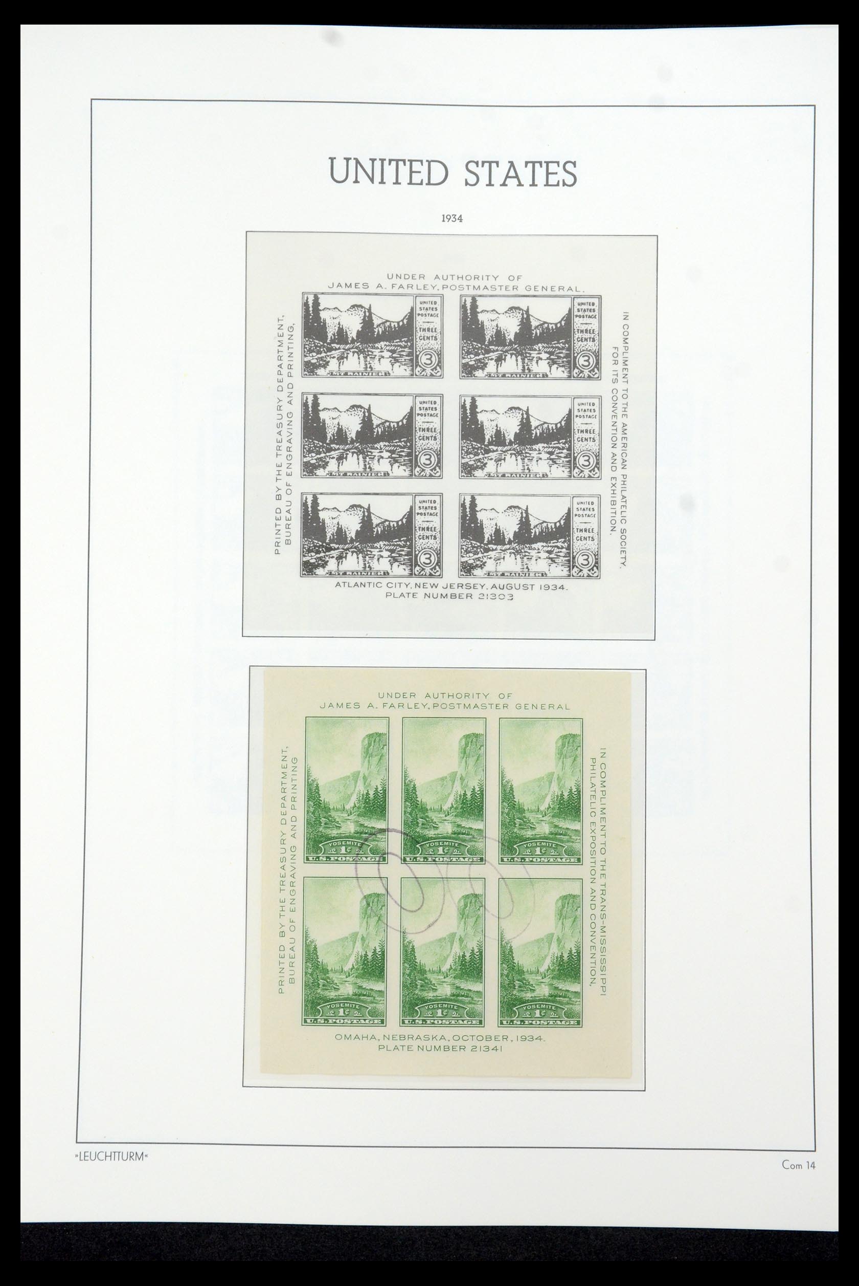 35592 072 - Postzegelverzameling 35592 USA 1851-1985.