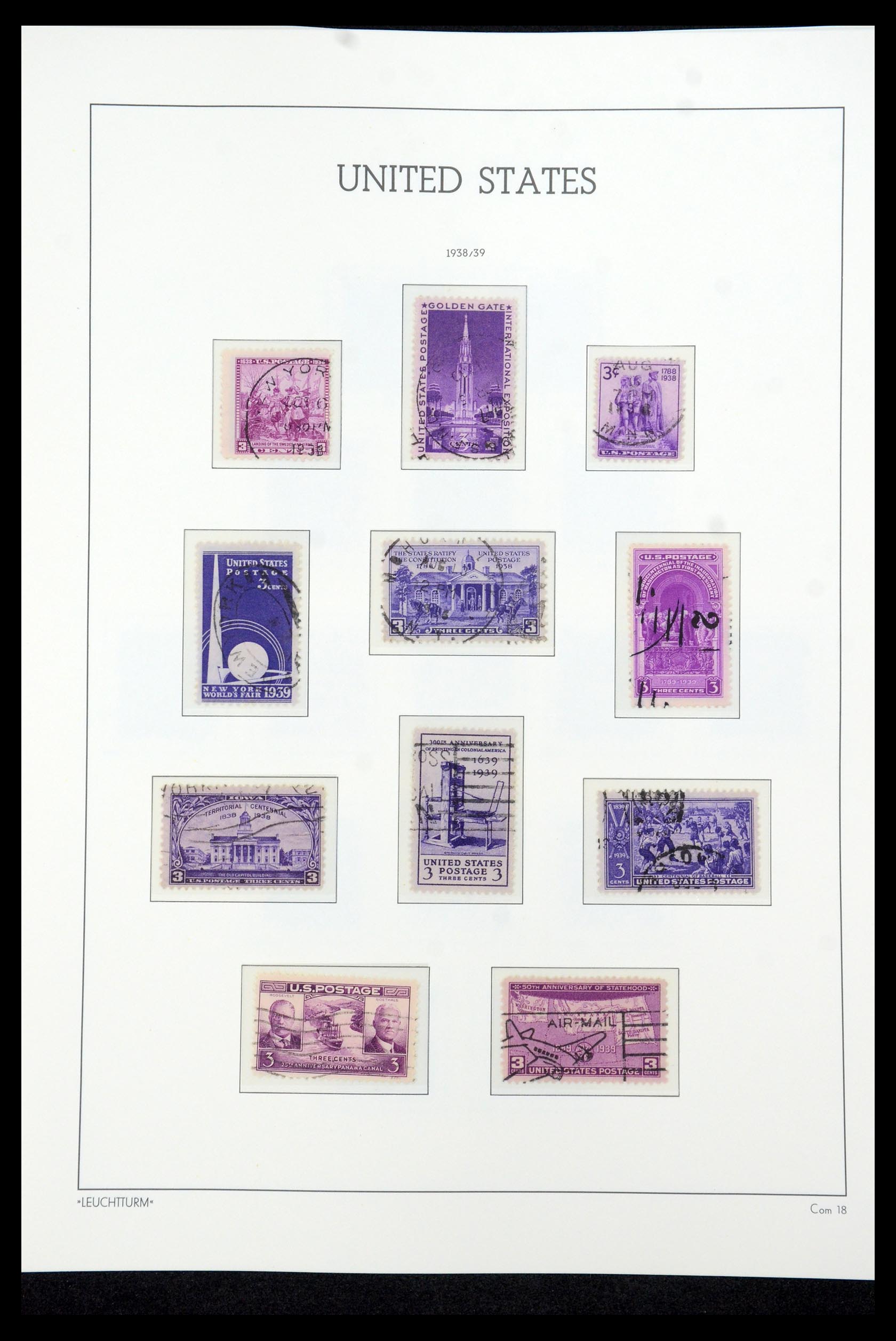 35592 077 - Postzegelverzameling 35592 USA 1851-1985.