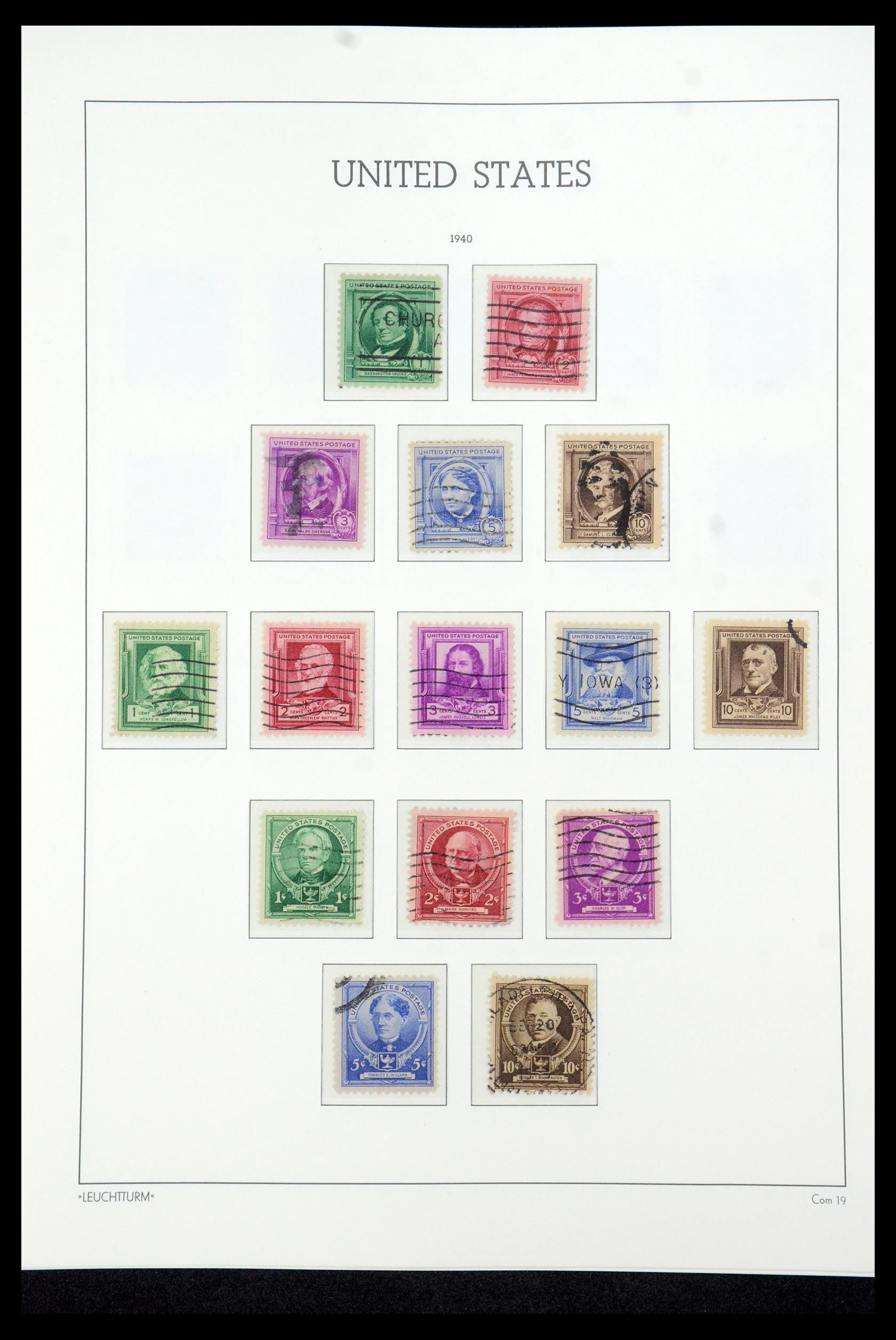 35592 078 - Stamp Collection 35592 USA 1851-1985.