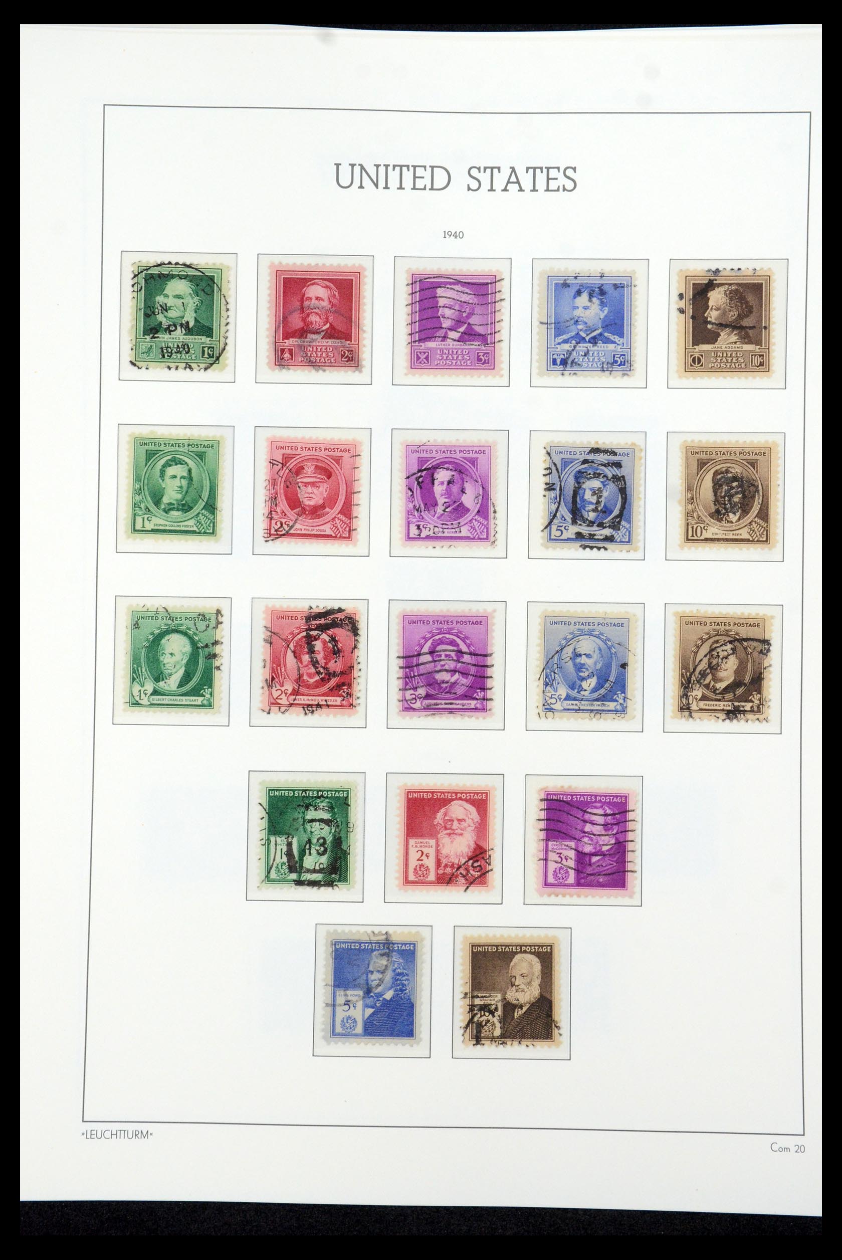 35592 079 - Stamp Collection 35592 USA 1851-1985.