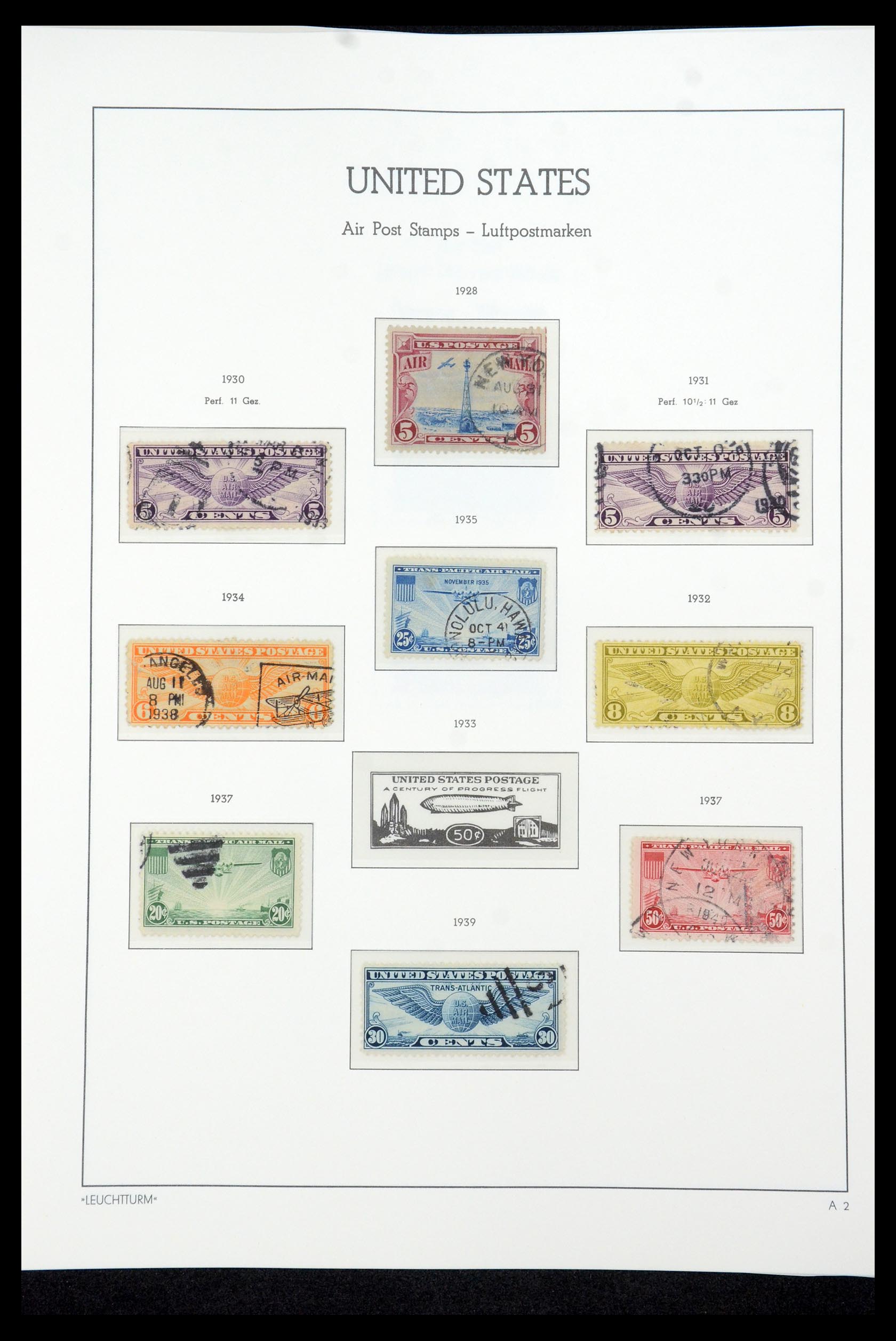 35592 084 - Postzegelverzameling 35592 USA 1851-1985.