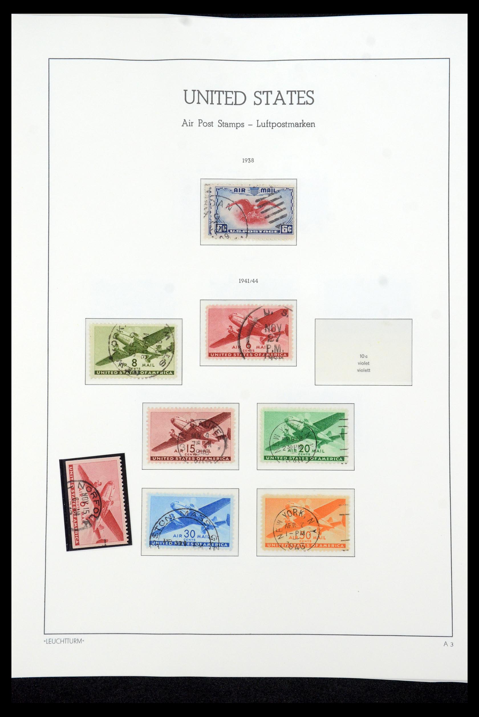 35592 086 - Postzegelverzameling 35592 USA 1851-1985.