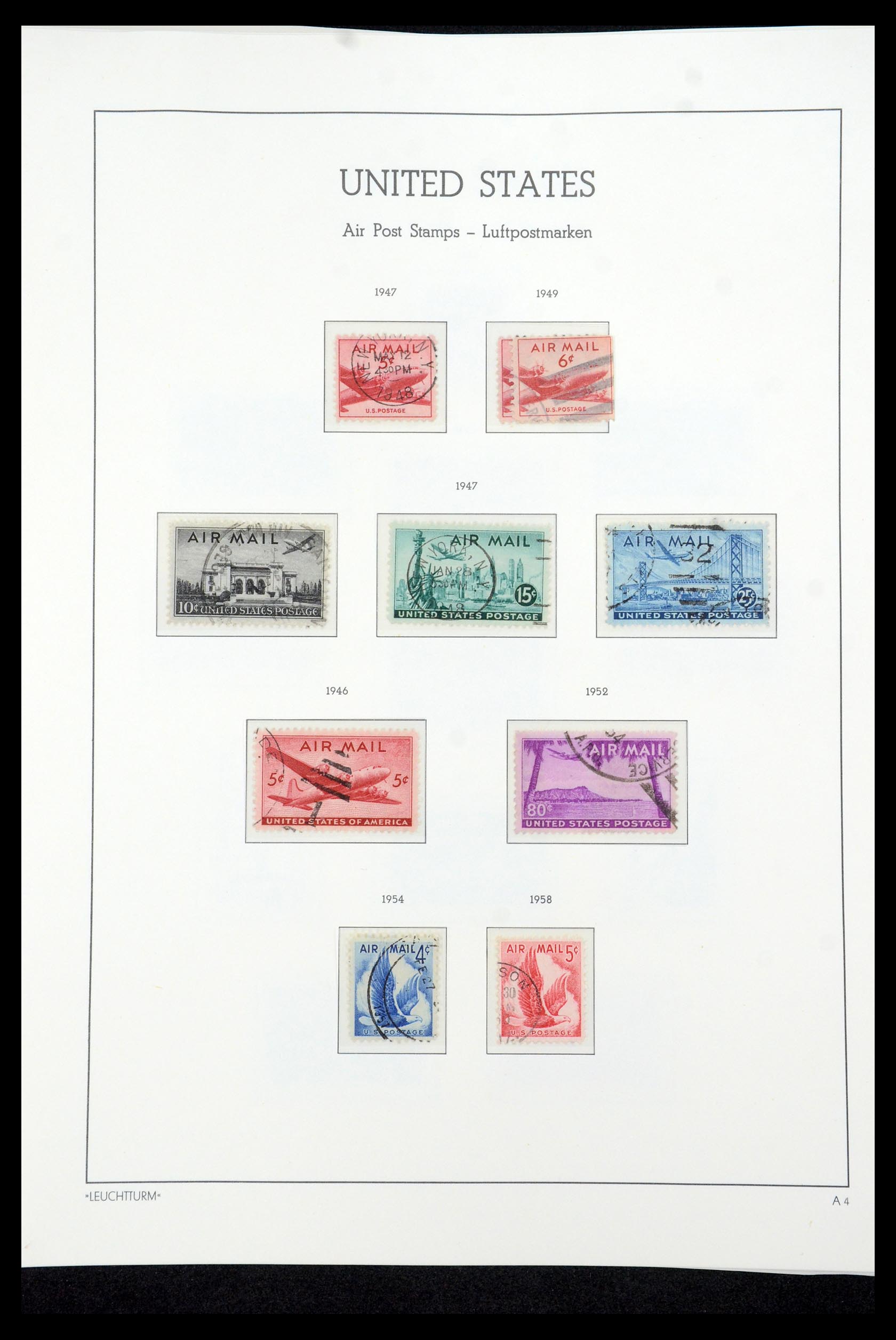 35592 087 - Postzegelverzameling 35592 USA 1851-1985.