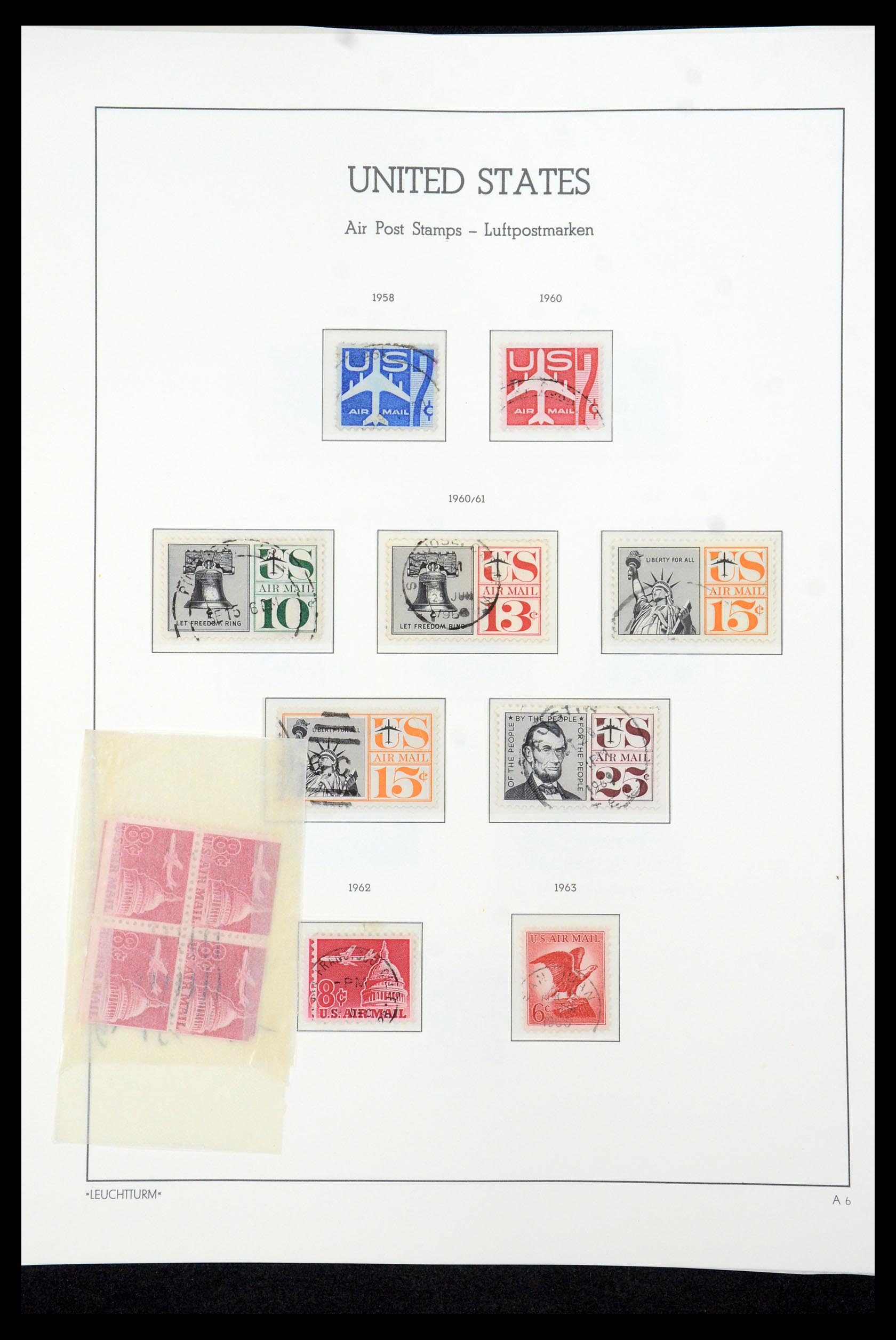 35592 089 - Postzegelverzameling 35592 USA 1851-1985.