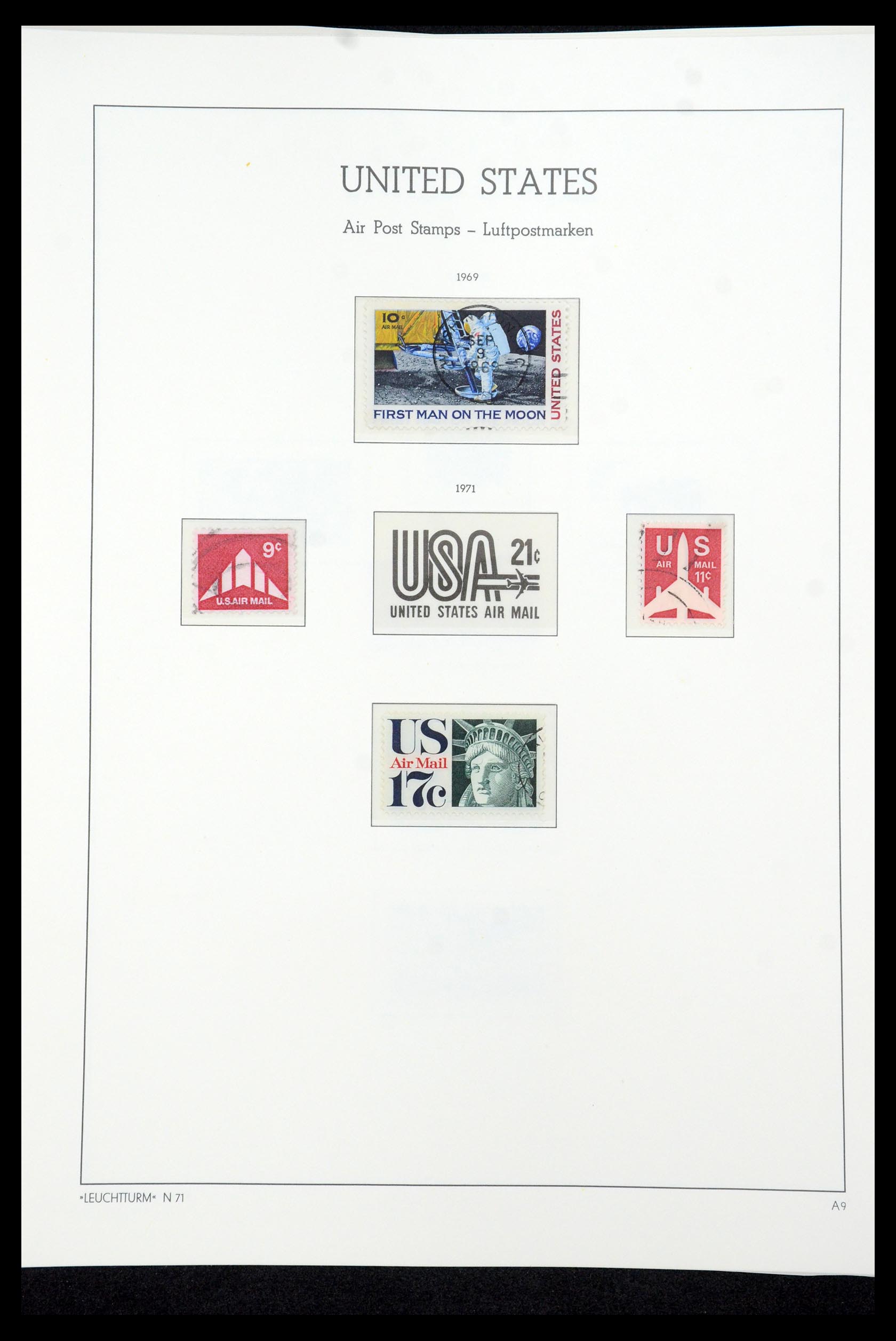 35592 092 - Postzegelverzameling 35592 USA 1851-1985.