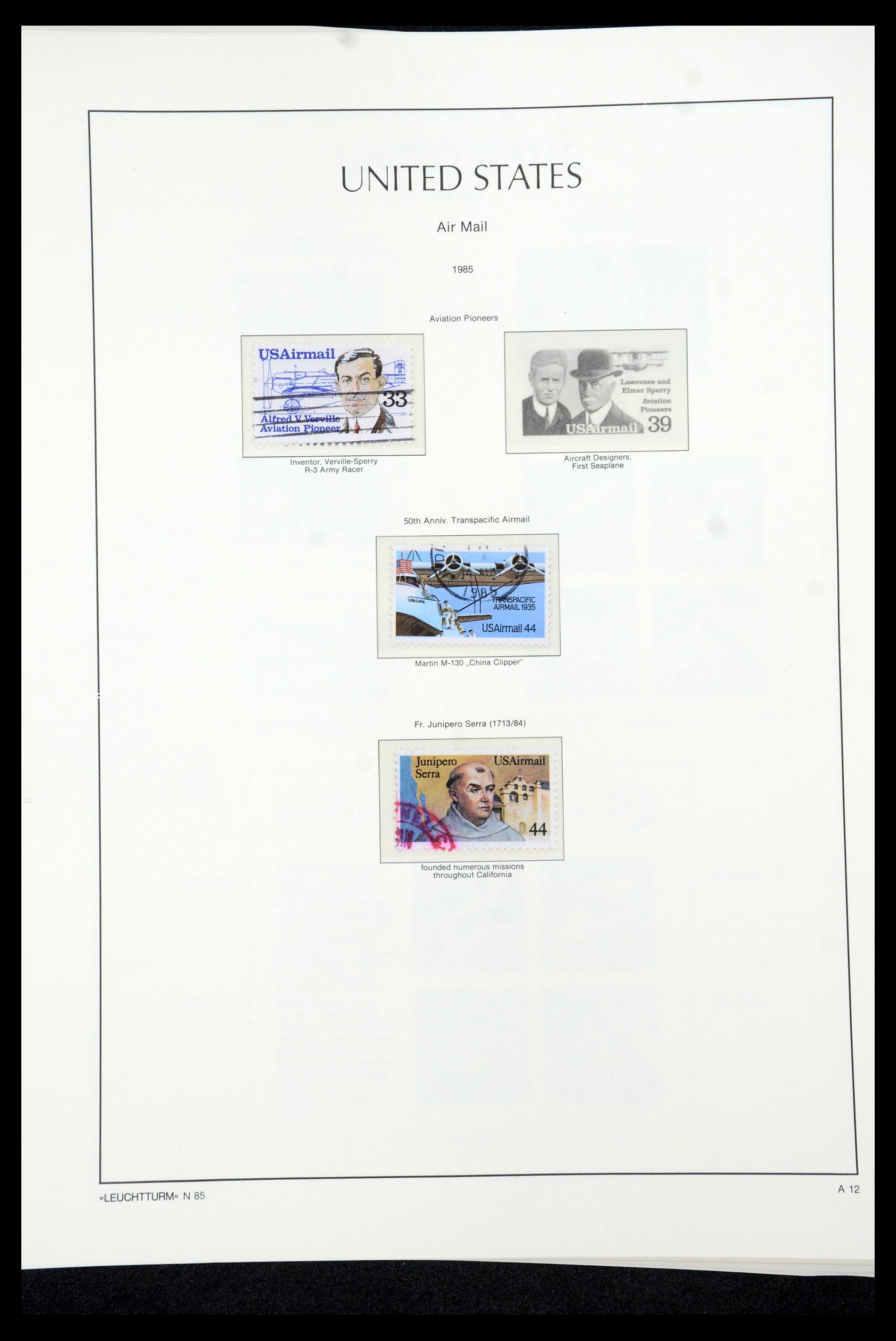 35592 096 - Stamp Collection 35592 USA 1851-1985.