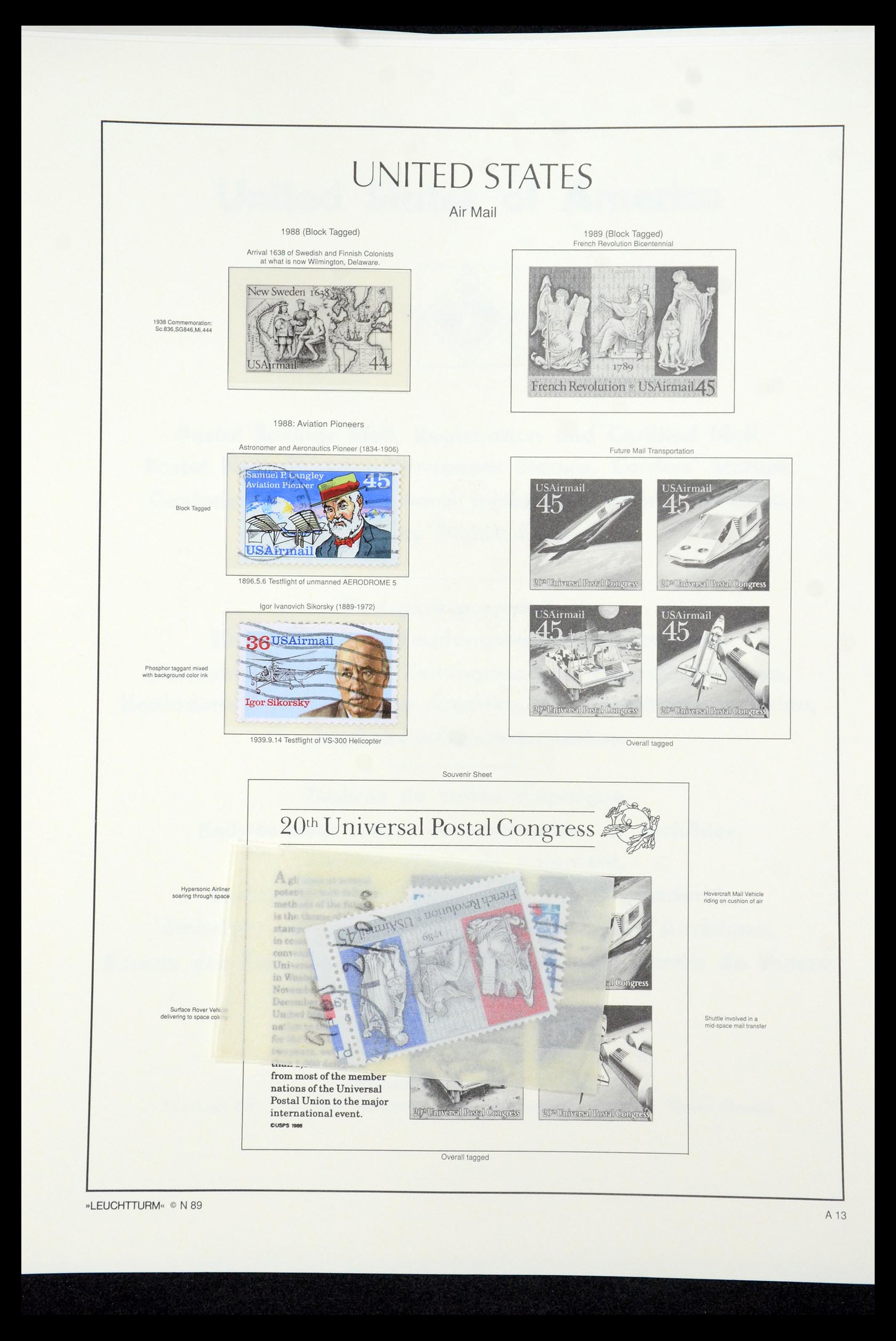 35592 097 - Stamp Collection 35592 USA 1851-1985.