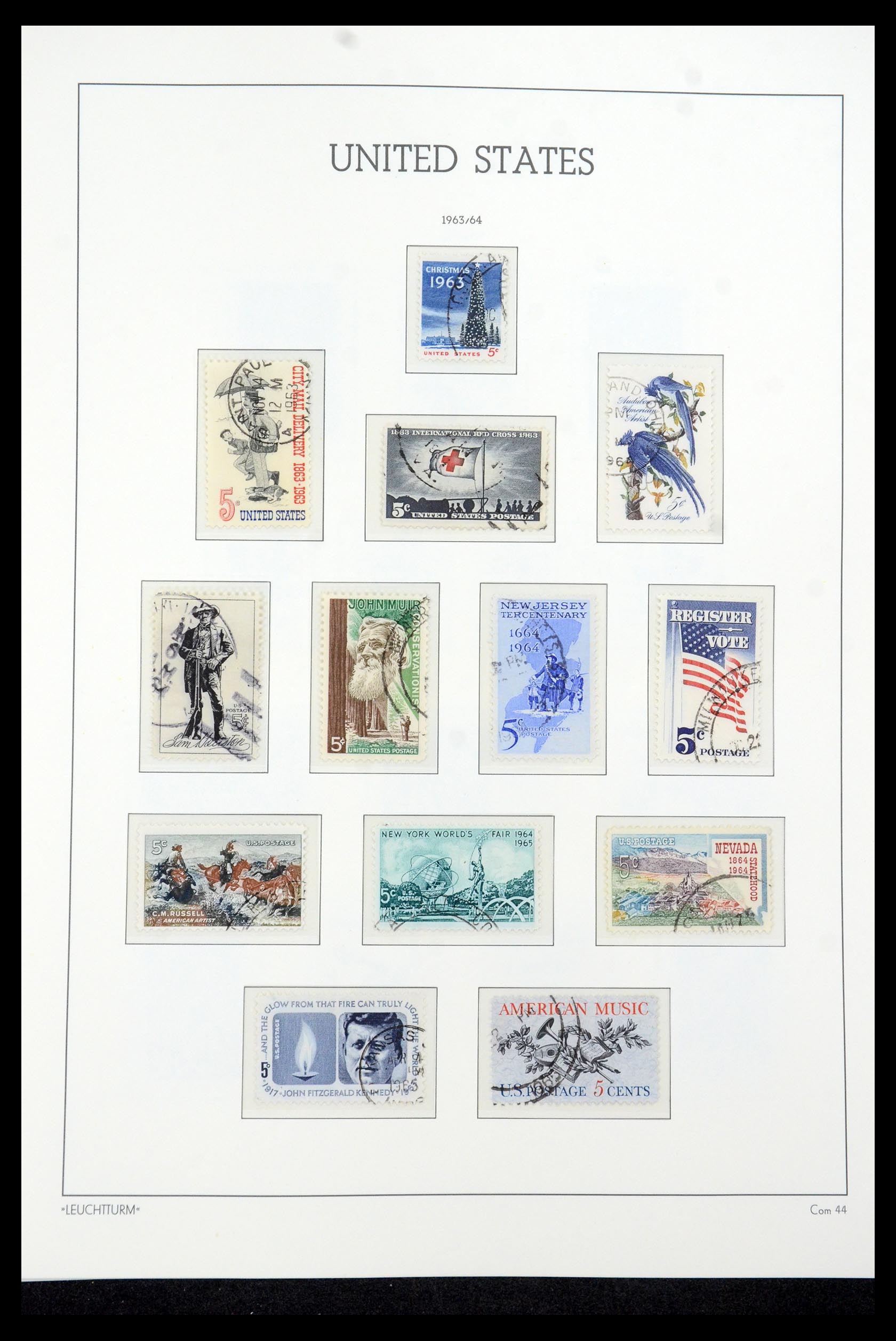 35592 145 - Postzegelverzameling 35592 USA 1851-1985.