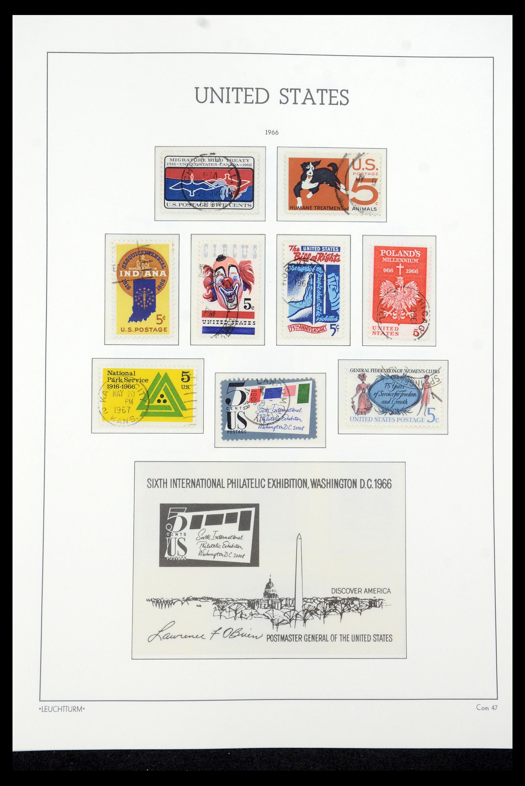 35592 148 - Postzegelverzameling 35592 USA 1851-1985.