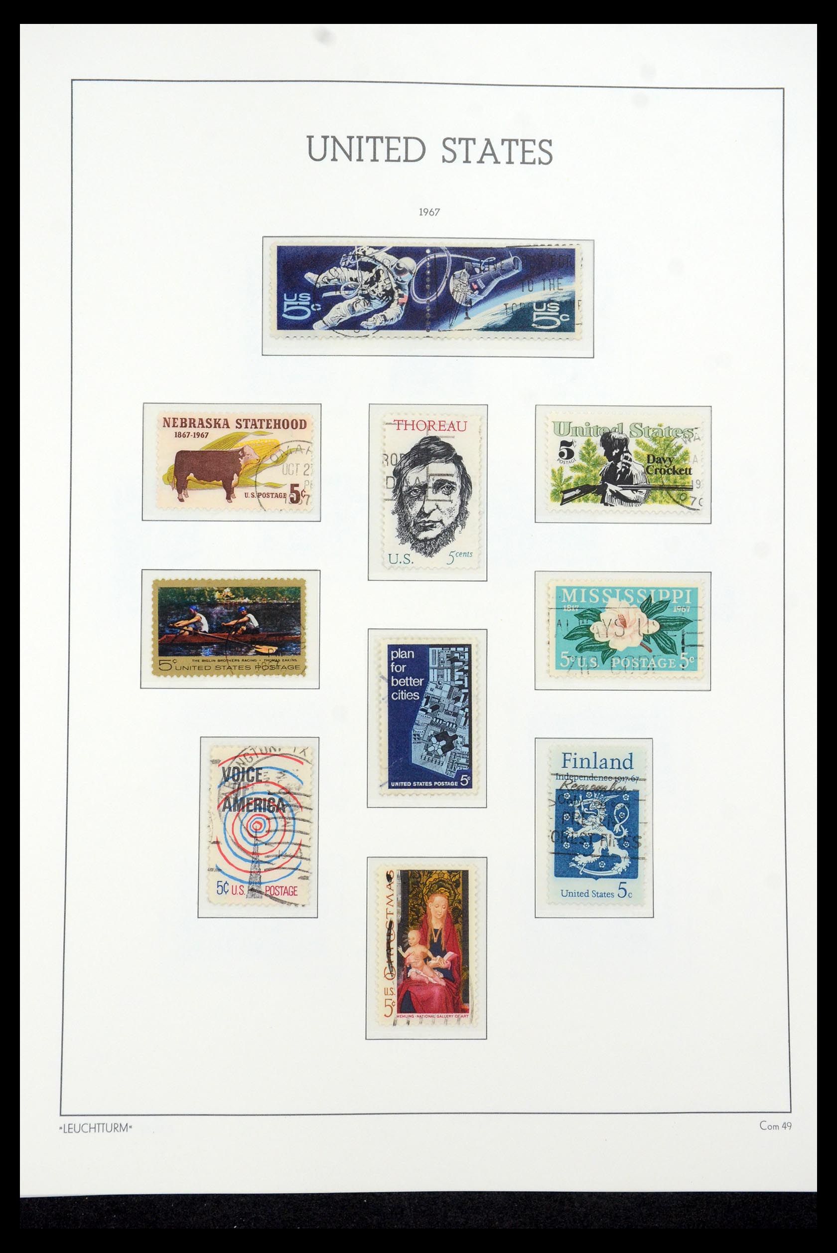 35592 150 - Postzegelverzameling 35592 USA 1851-1985.